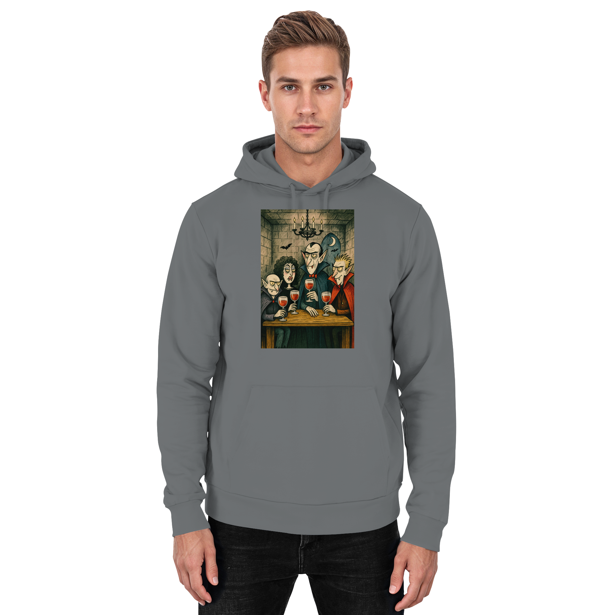 Vampires & Vino - Basic Unisex Hoodie