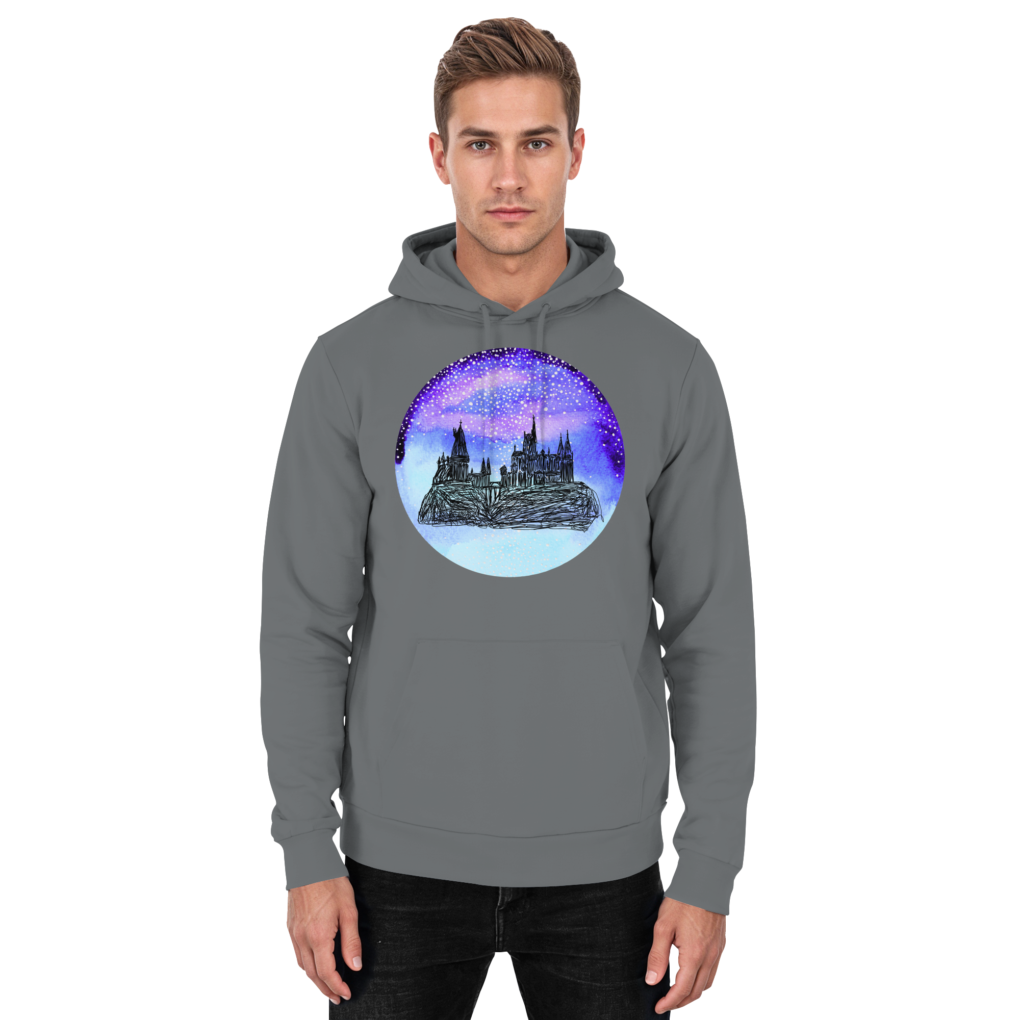 Winter in der Schule für Magie-Begabte - Basic Unisex Hoodie