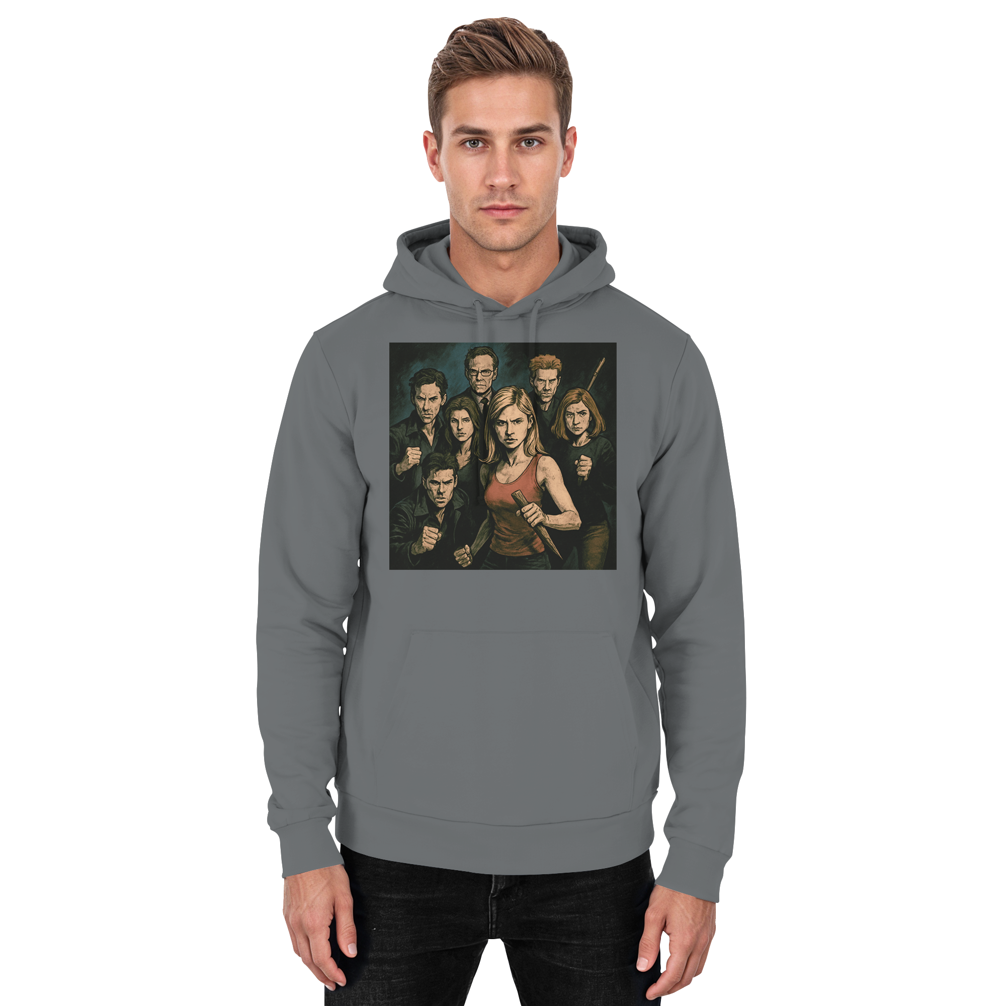 Gemeinsam gegen die Dunkelheit - Basic Unisex Hoodie