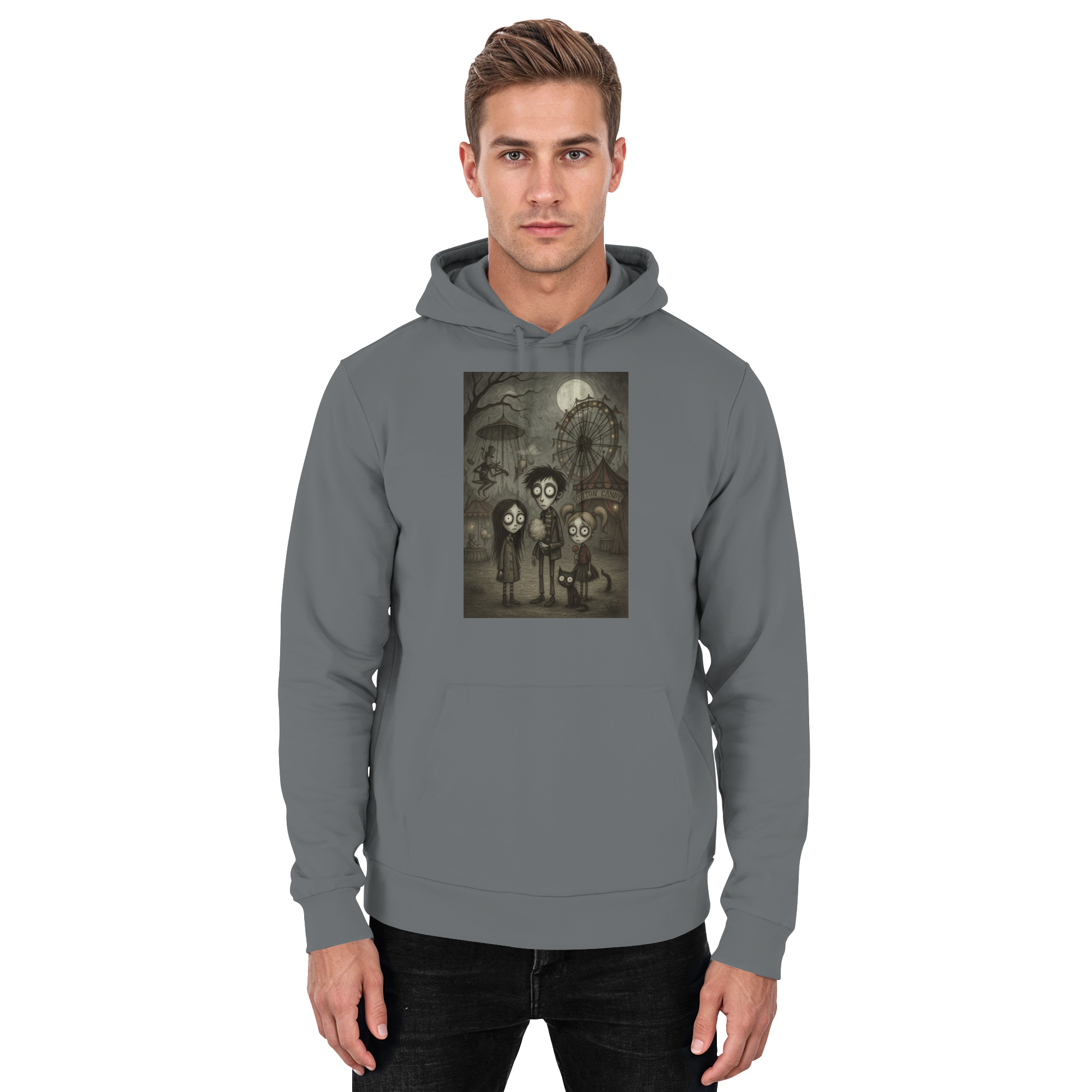 Der Mitternachtsjahrmarkt - Basic Unisex Hoodie