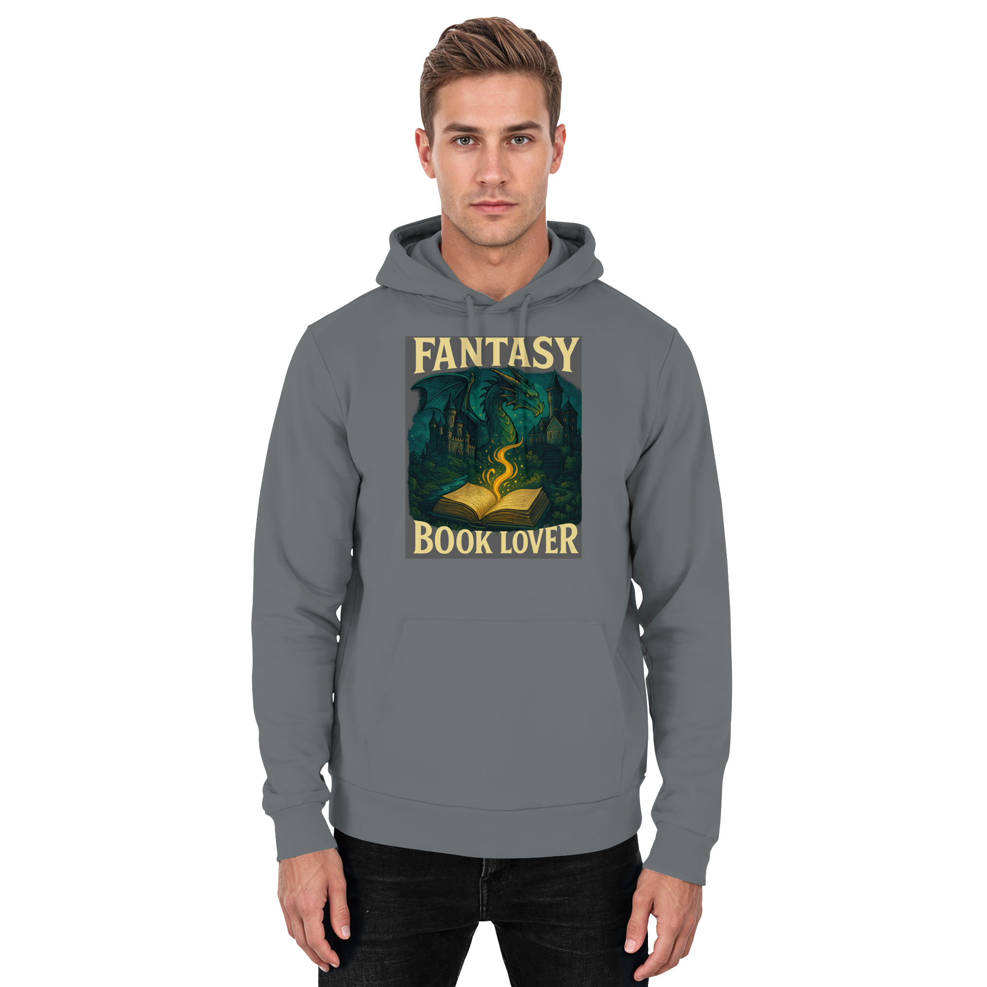 Fantasy Book Lover - Basic Unisex Hoodie