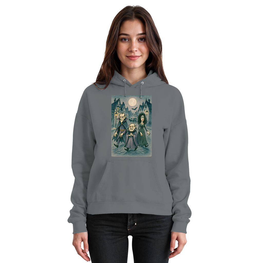 Mondschein in der Monstergasse - Basic Unisex Hoodie