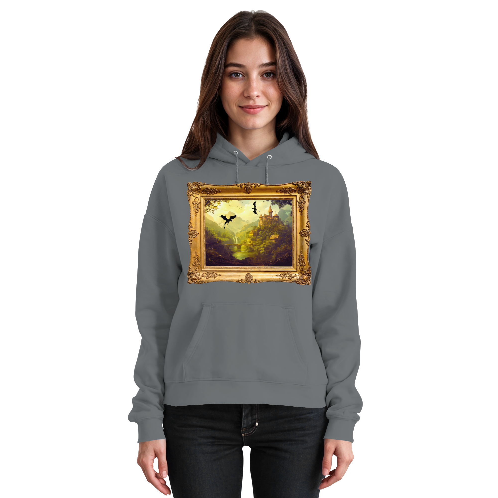 Jenseits des Rahmens - Basic Unisex Hoodie