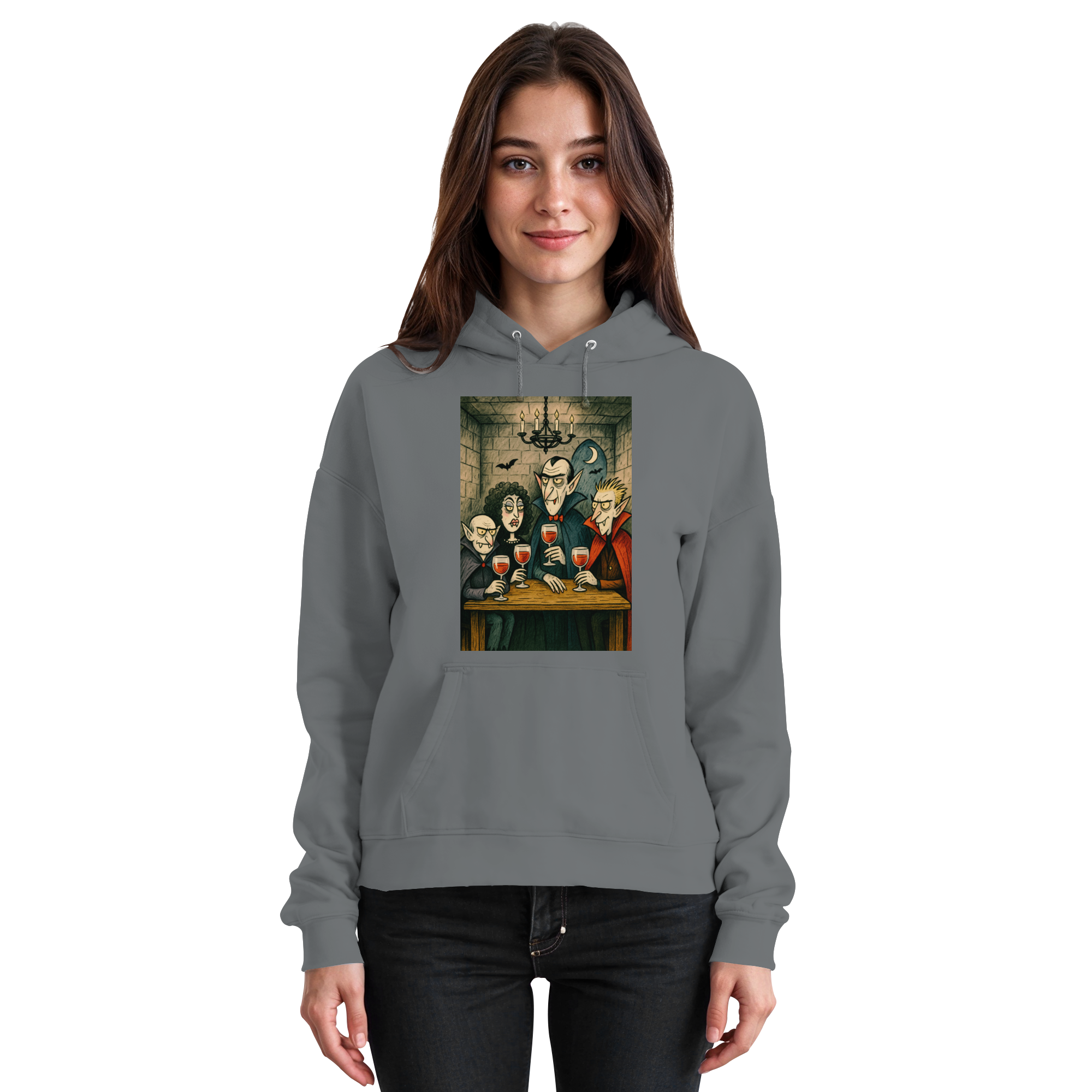 Vampires & Vino - Basic Unisex Hoodie
