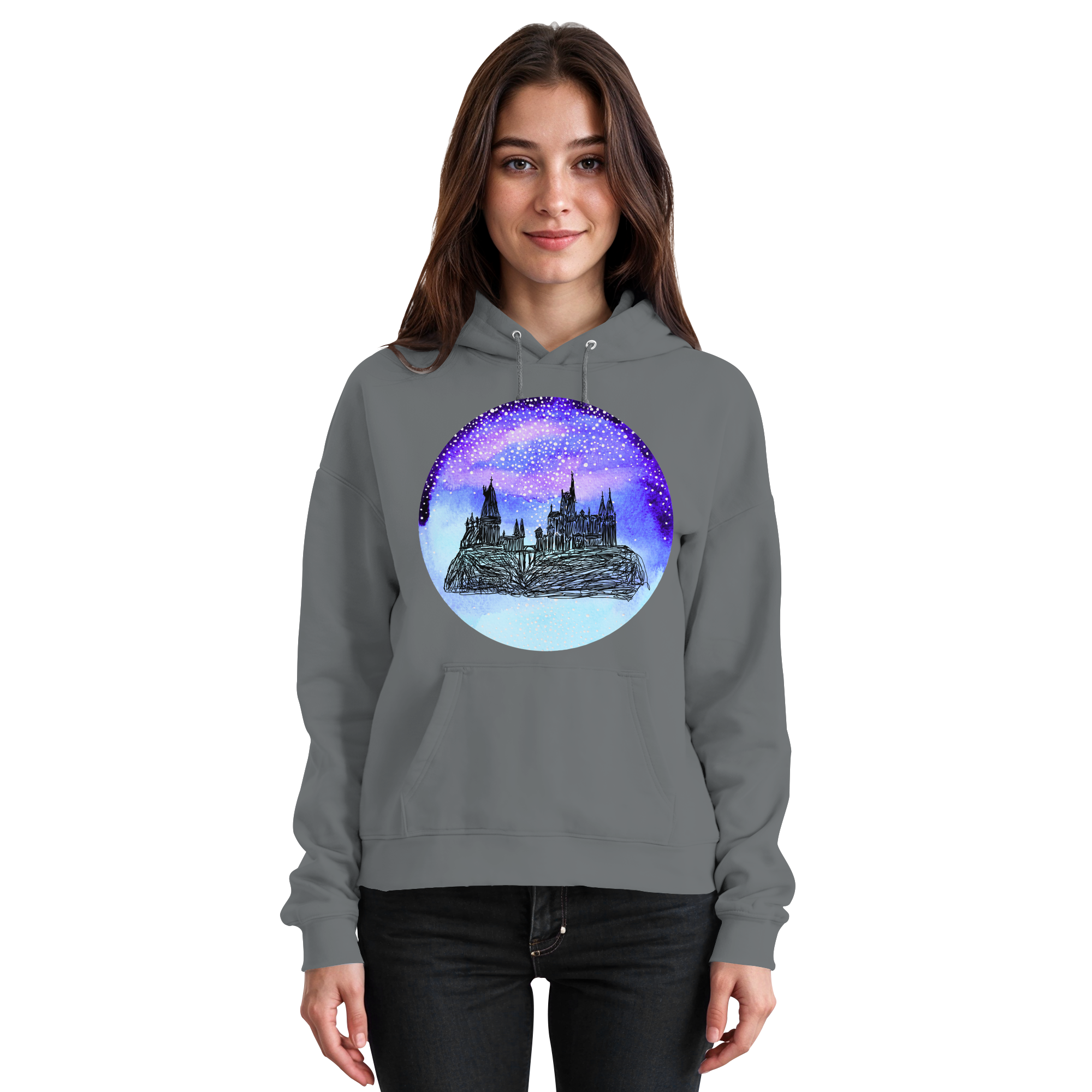 Winter in der Schule für Magie-Begabte - Basic Unisex Hoodie