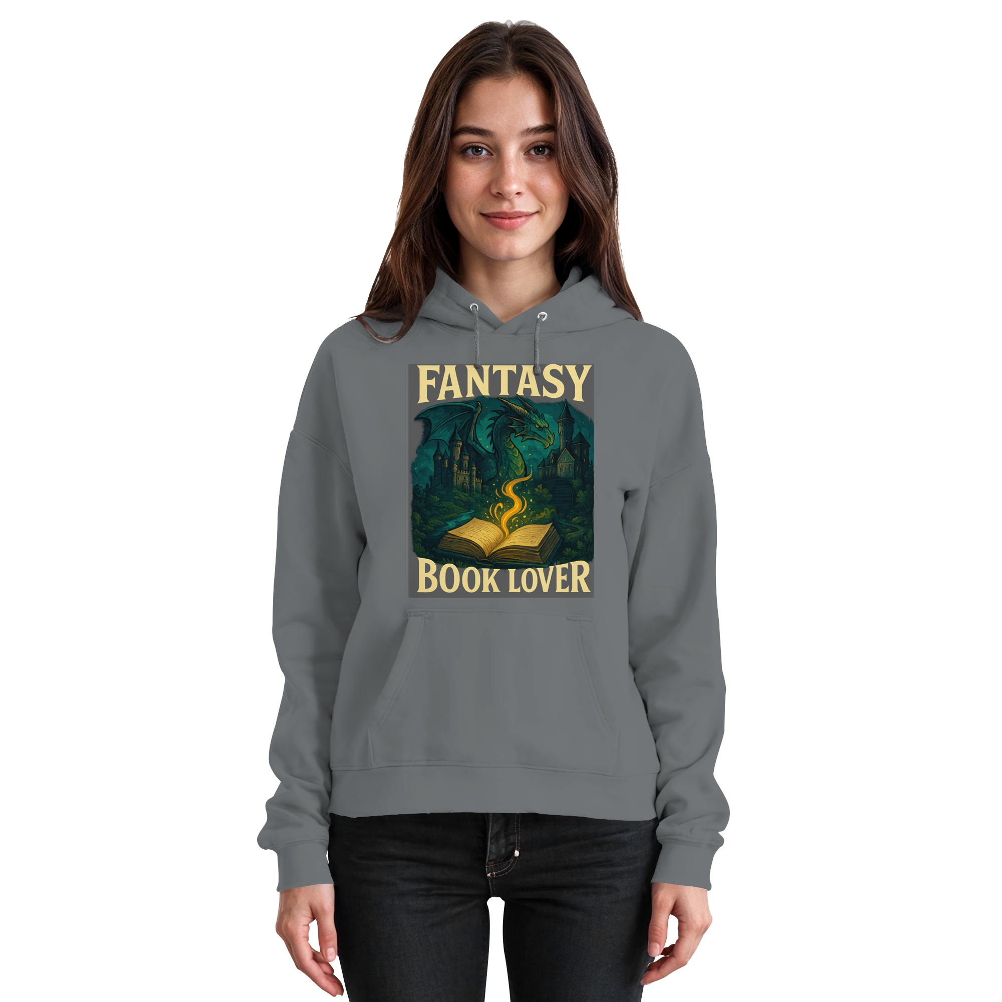 Fantasy Book Lover - Basic Unisex Hoodie