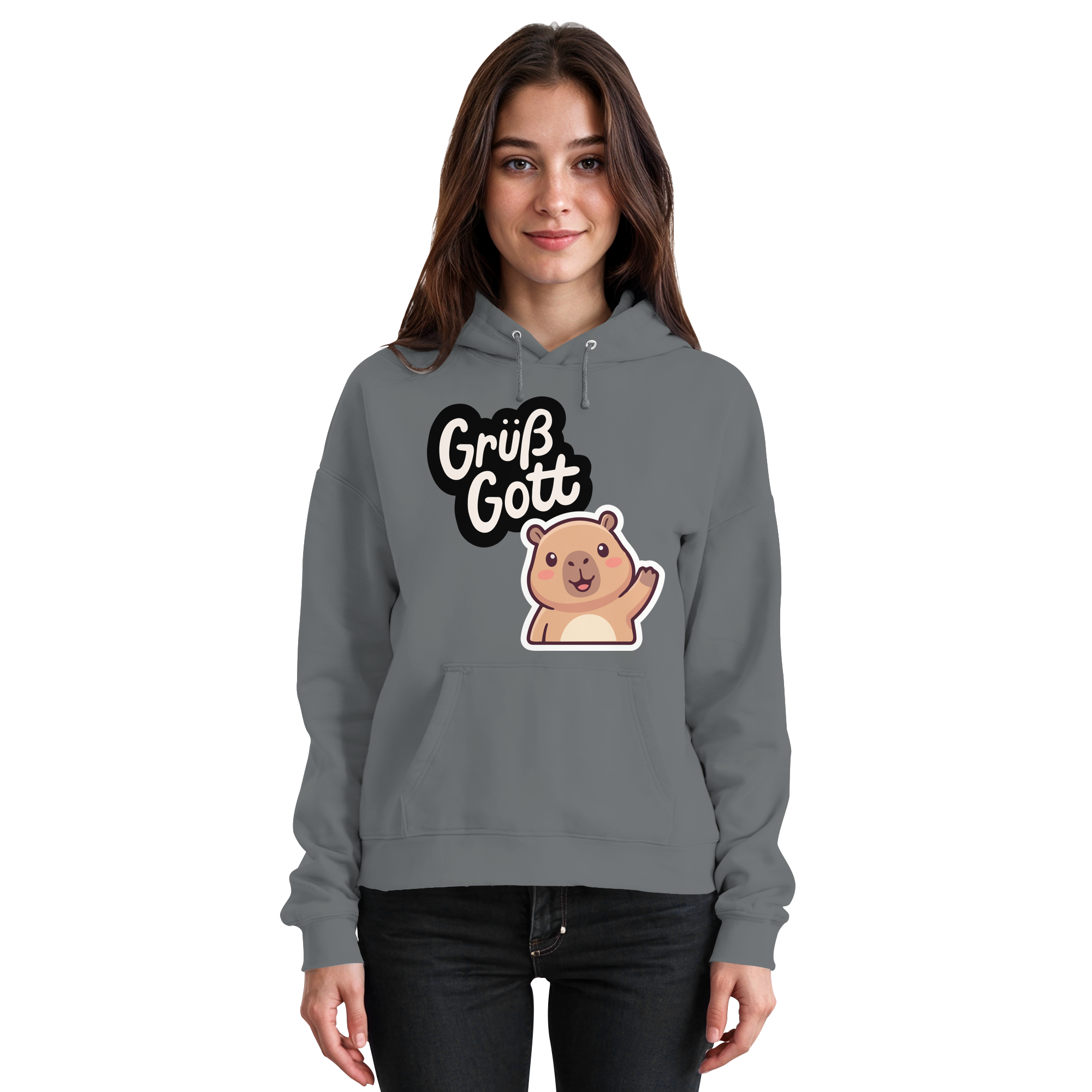 Grüß Gott Capybara | - Basic Unisex Hoodie
