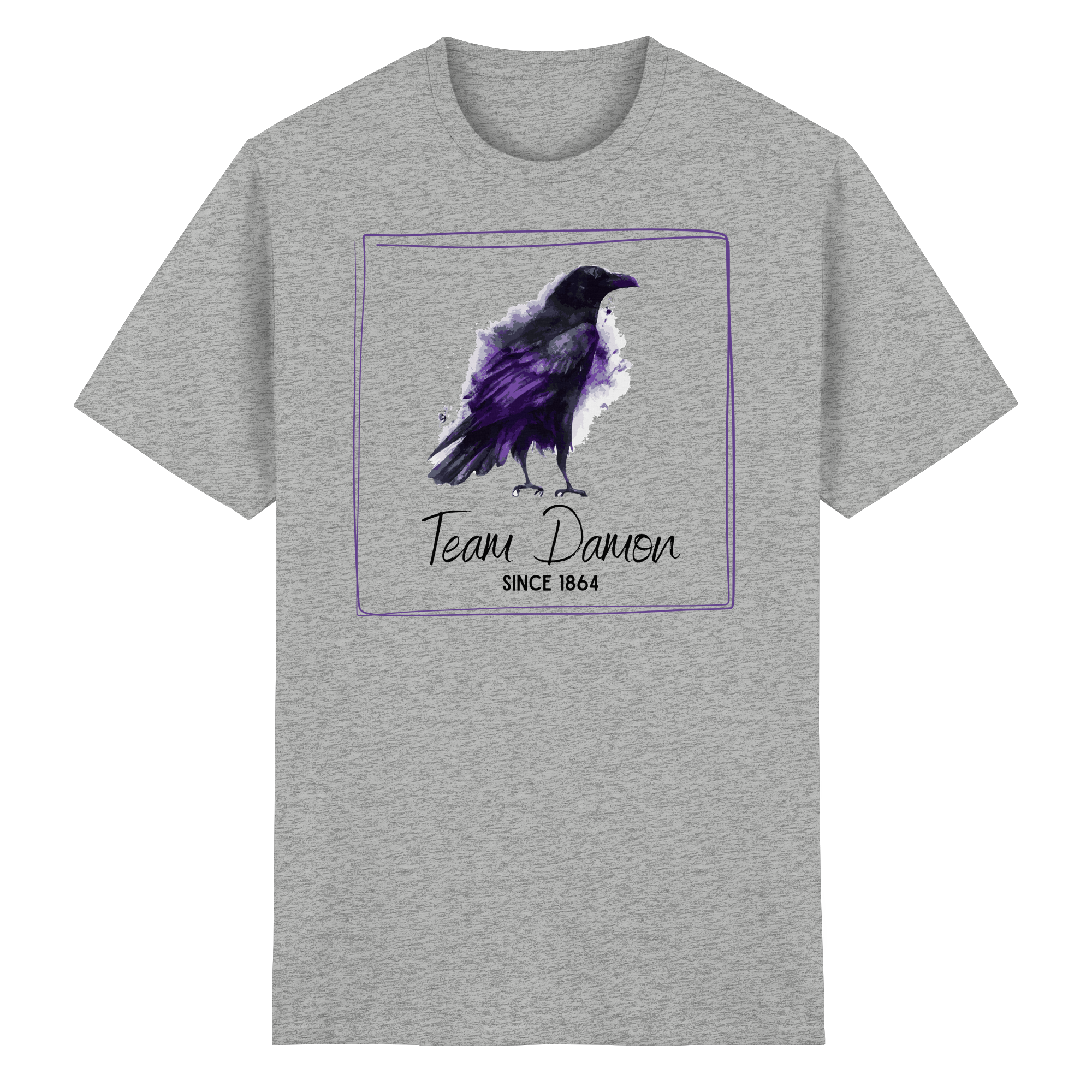 Schwarze Federn, dunkle Geheimnisse - Heavy Cotton T-Shirt