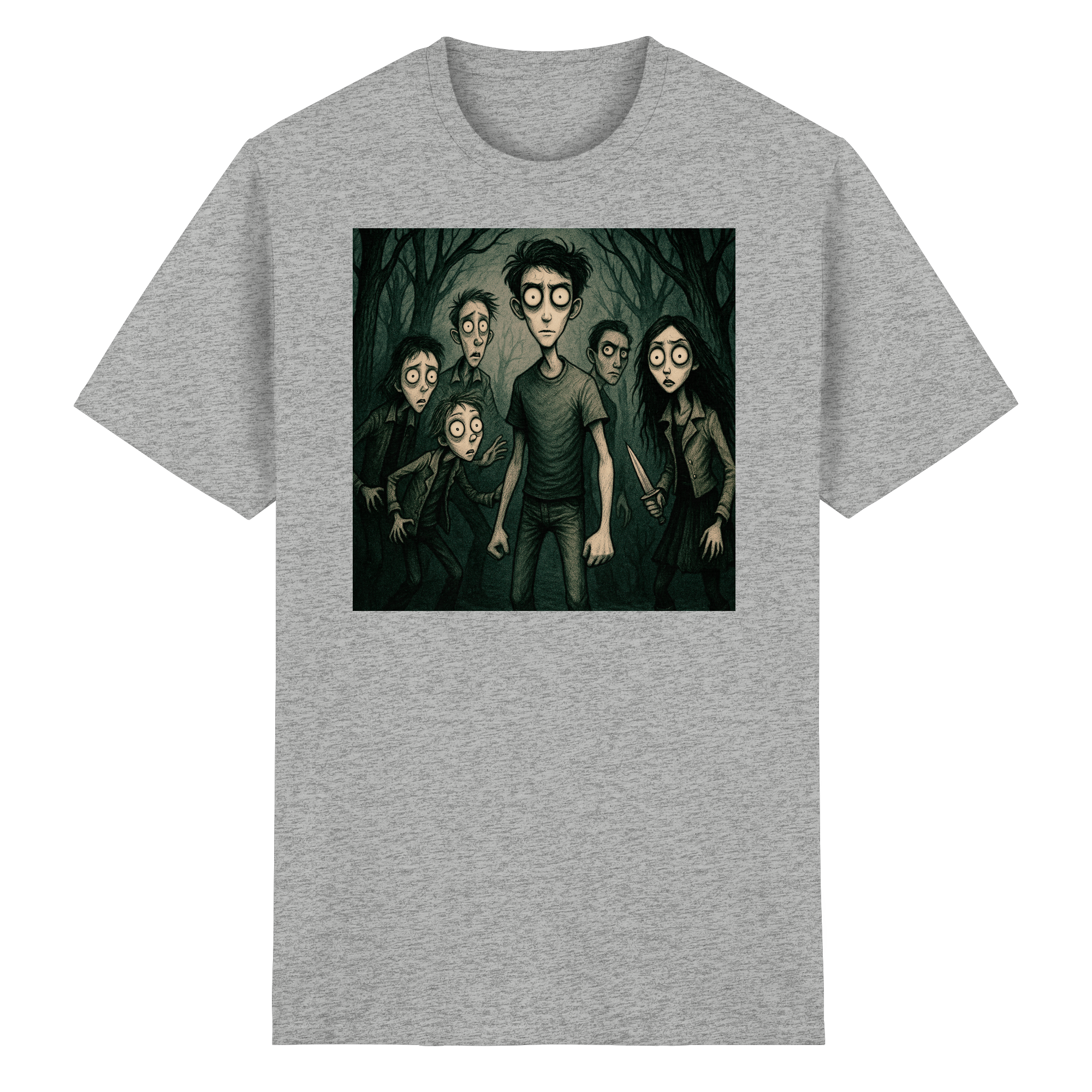 Wo die Schatten flüstern - Heavy Cotton T-Shirt