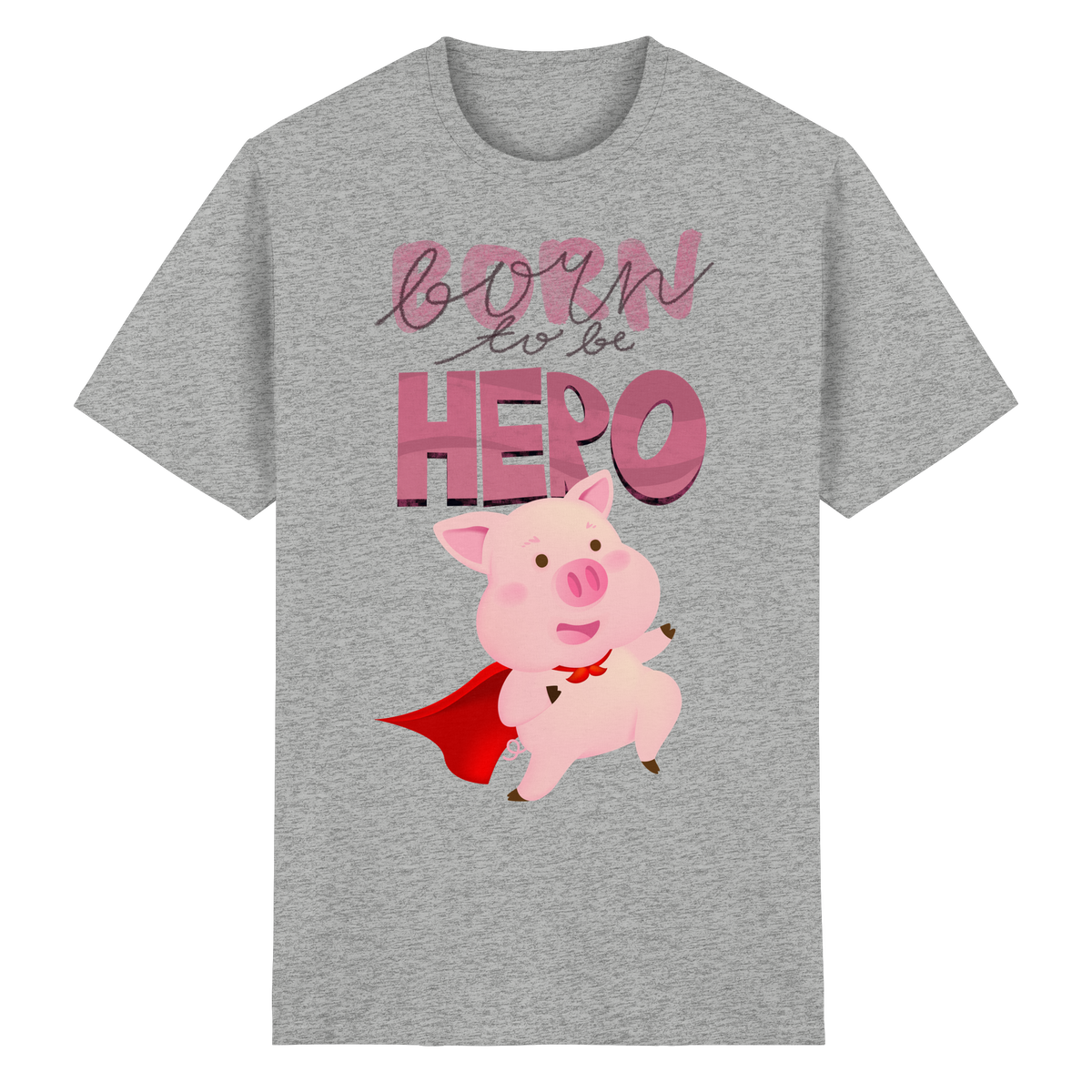 Born to be Hero - Heavy Cotton T-Shirt