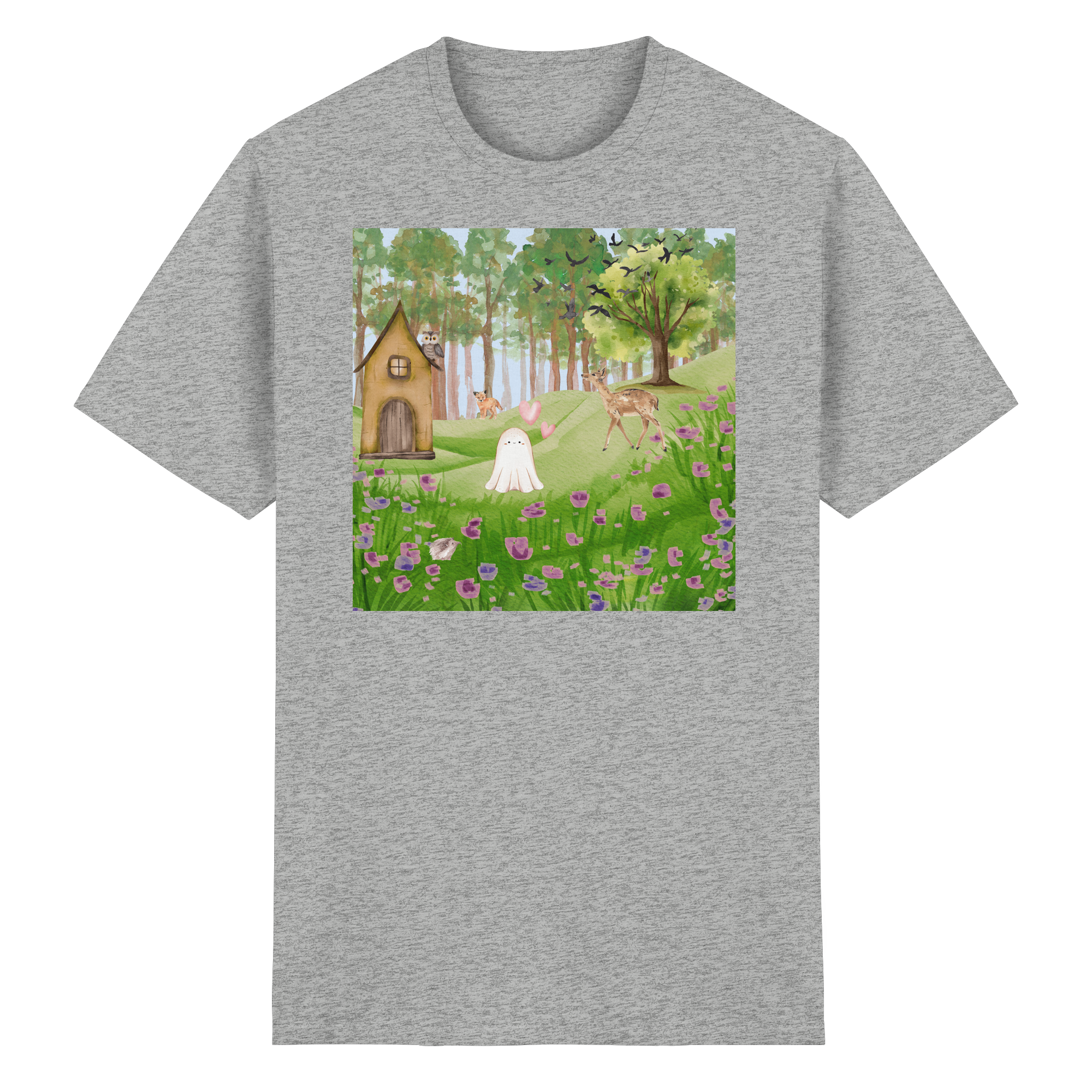 Das kleine Waldgespenst - Heavy Cotton T-Shirt