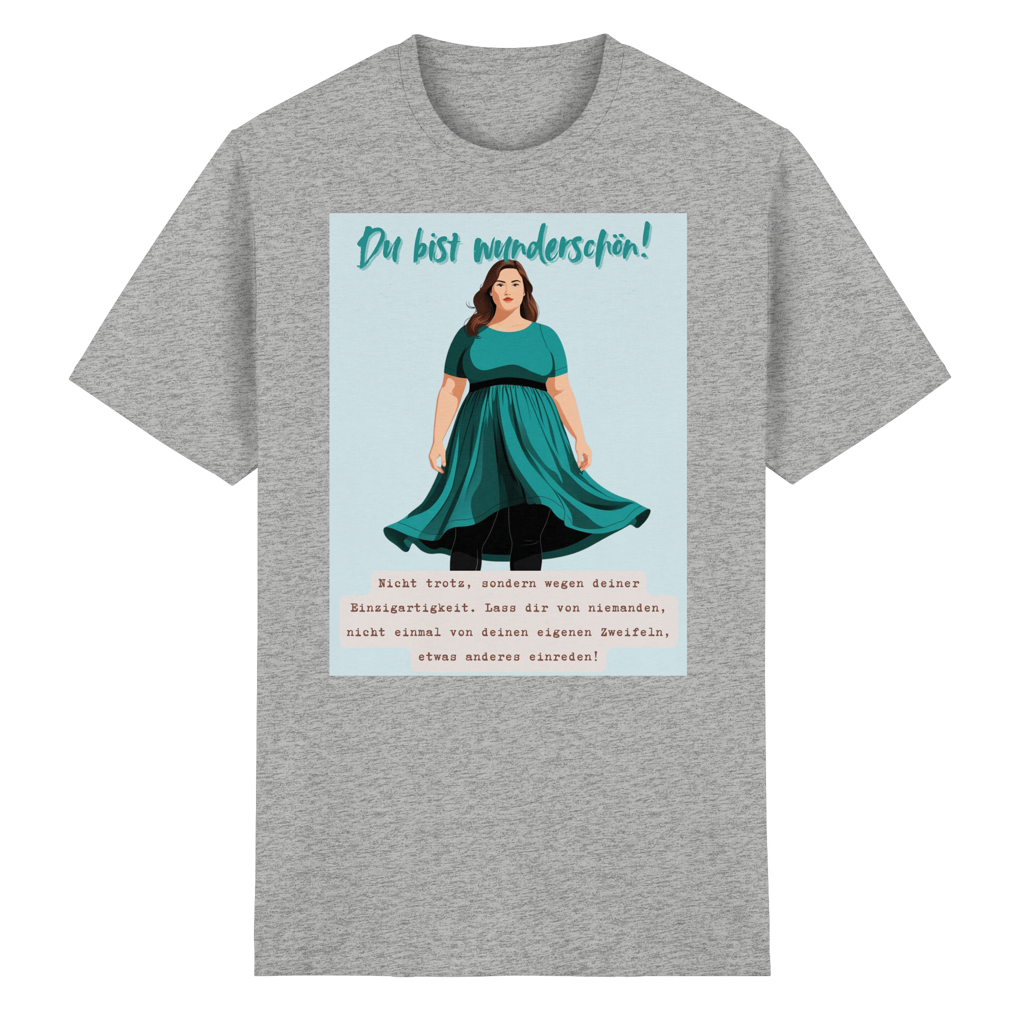 Du bist wunderschön! - Heavy Cotton T-Shirt