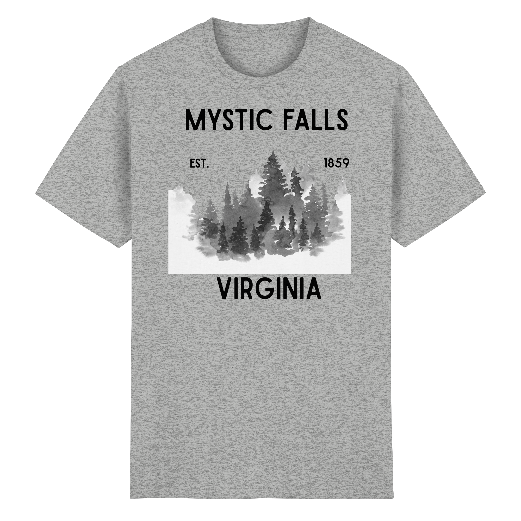 Ein ganz normaler Abend in Mystic Falls - Heavy Cotton T-Shirt