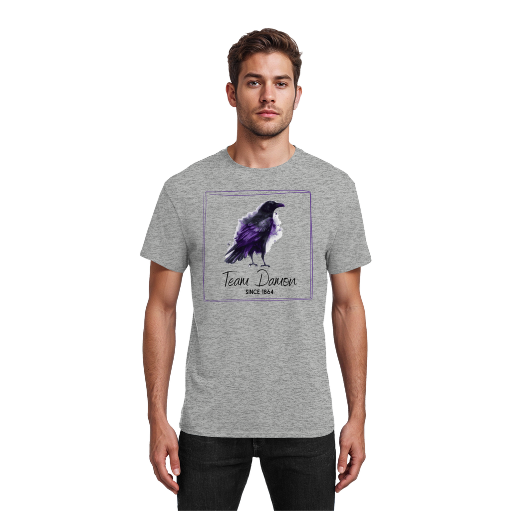 Schwarze Federn, dunkle Geheimnisse - Heavy Cotton T-Shirt