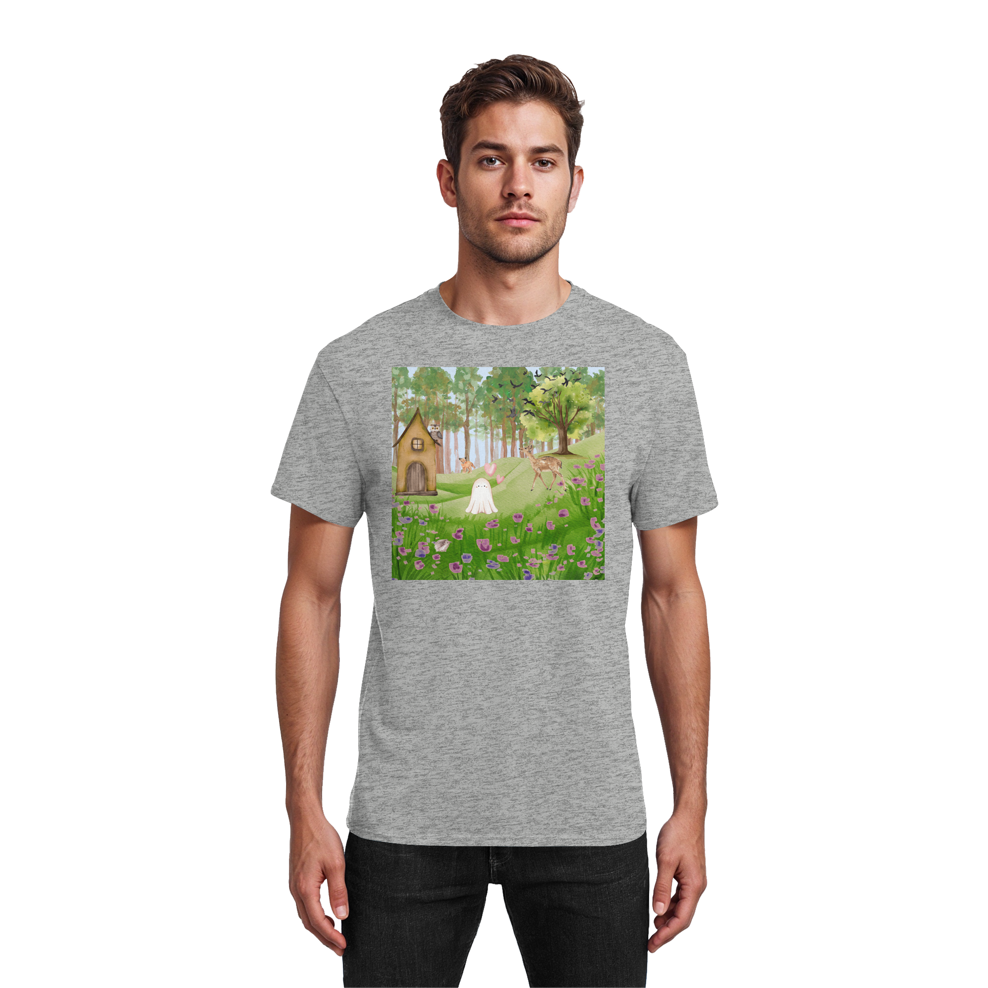 Das kleine Waldgespenst - Heavy Cotton T-Shirt