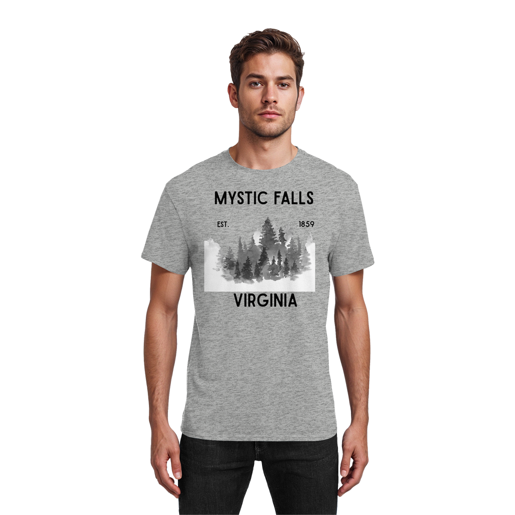 Ein ganz normaler Abend in Mystic Falls - Heavy Cotton T-Shirt