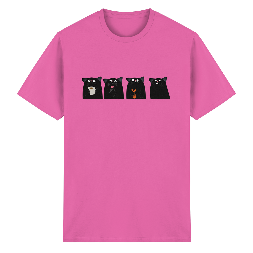 Der Rat der schwarzen Katzen - Heavy Cotton T-Shirt