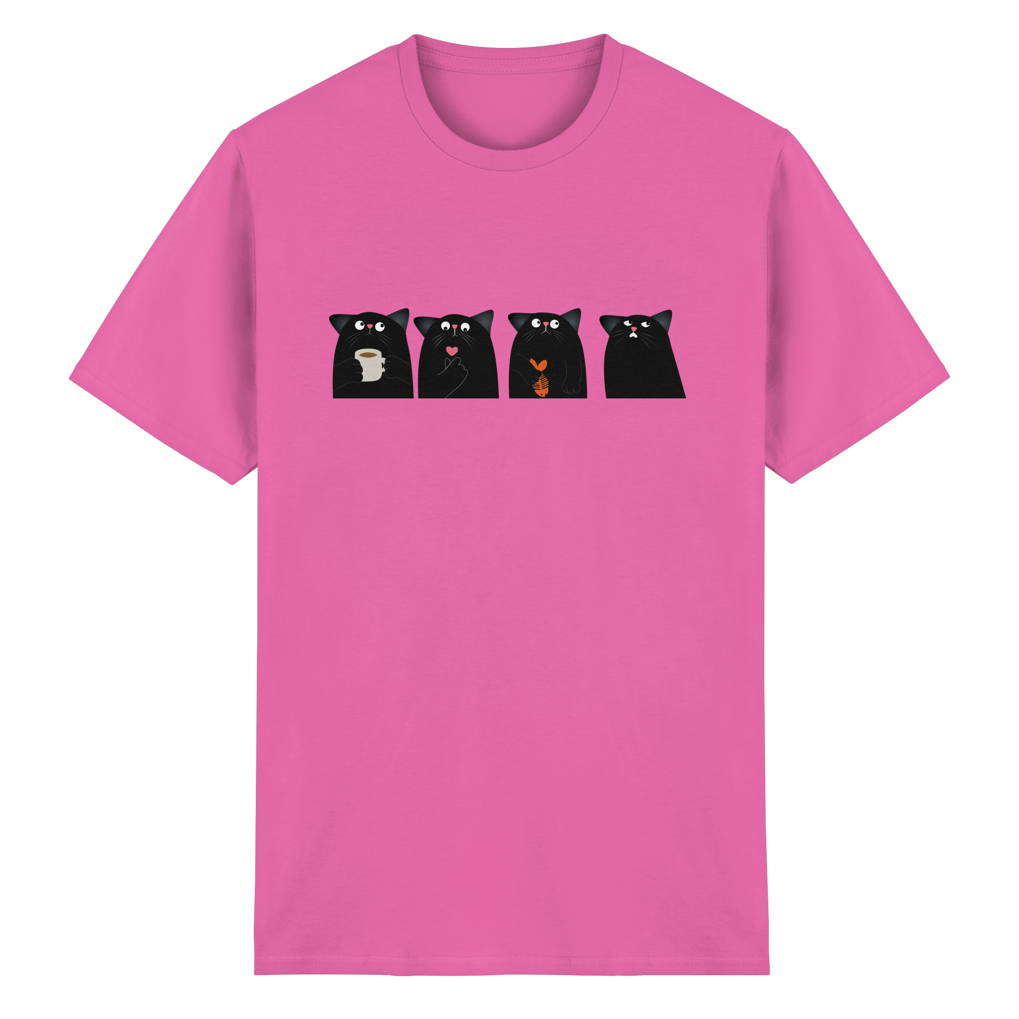 Der Rat der schwarzen Katzen - Heavy Cotton T-Shirt