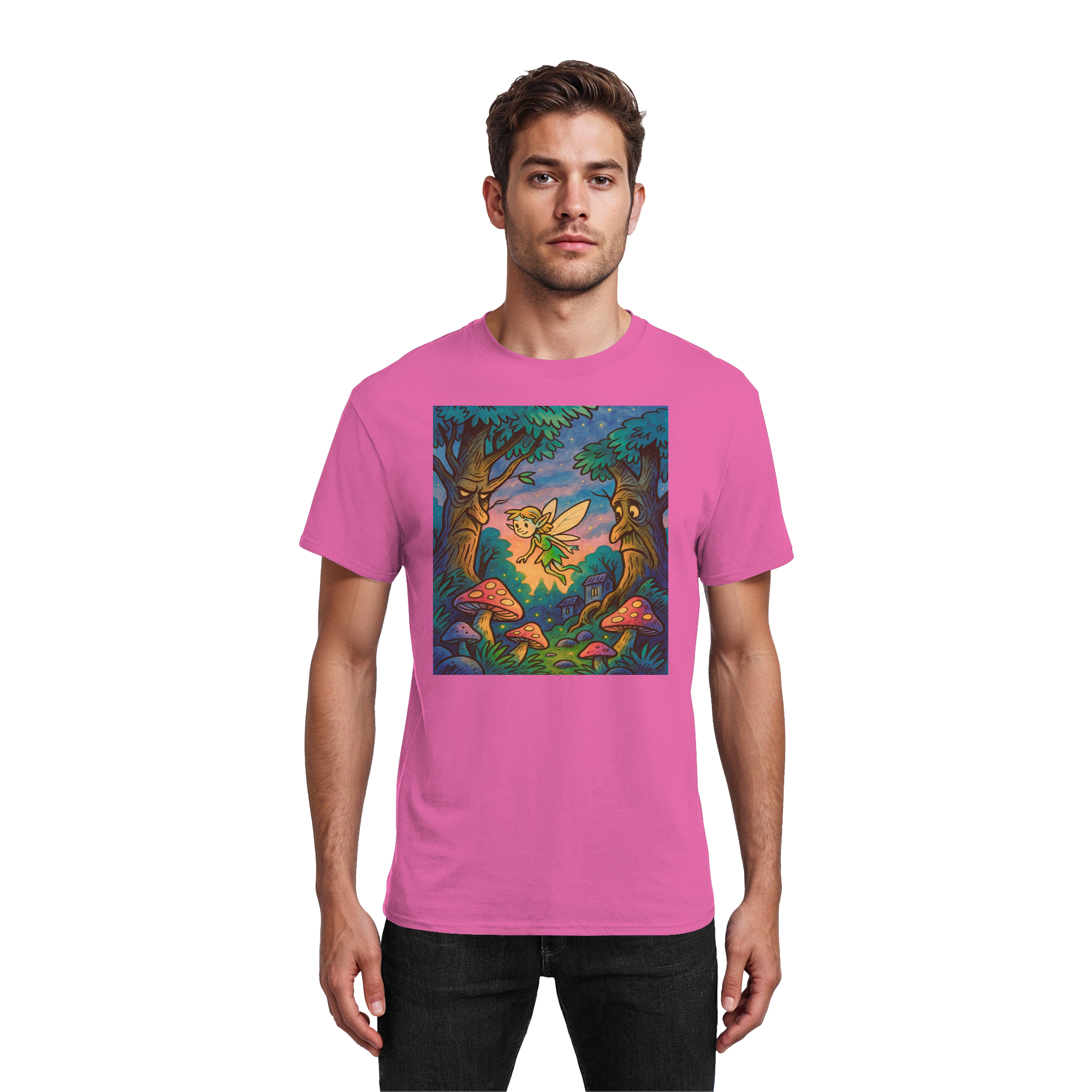 Magischer Elfenwald - Heavy Cotton T-Shirt