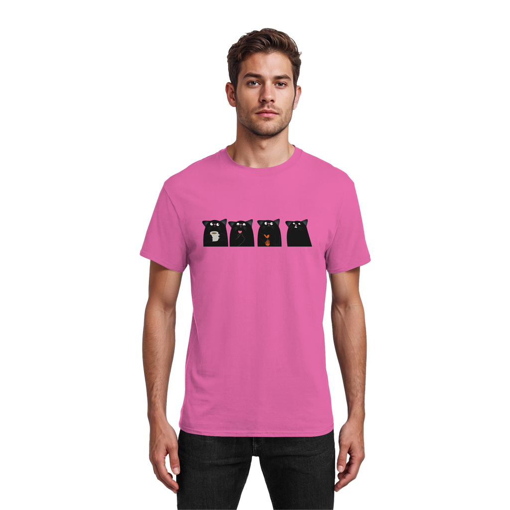 Der Rat der schwarzen Katzen - Heavy Cotton T-Shirt