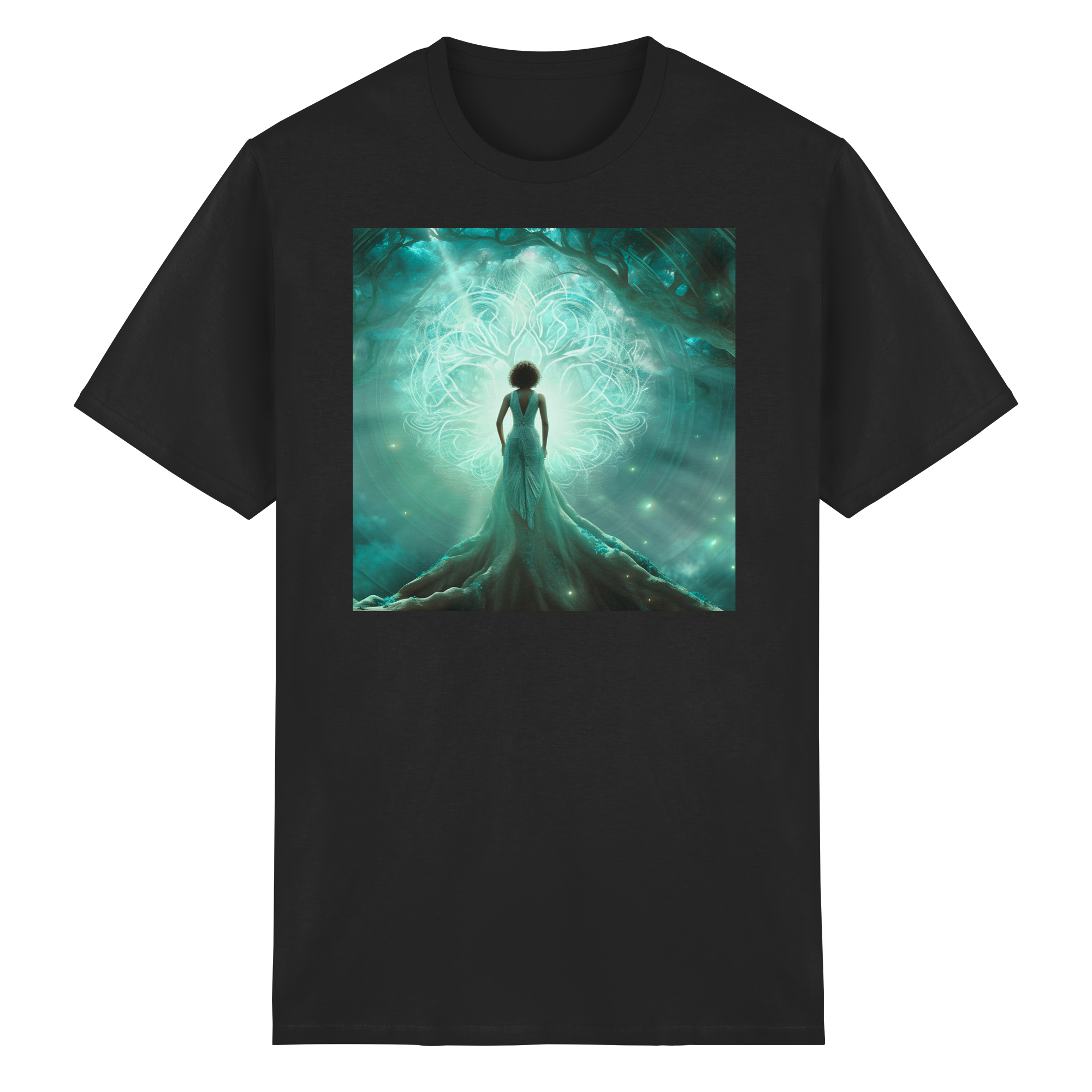 Mystische Frau - Heavy Cotton T-Shirt