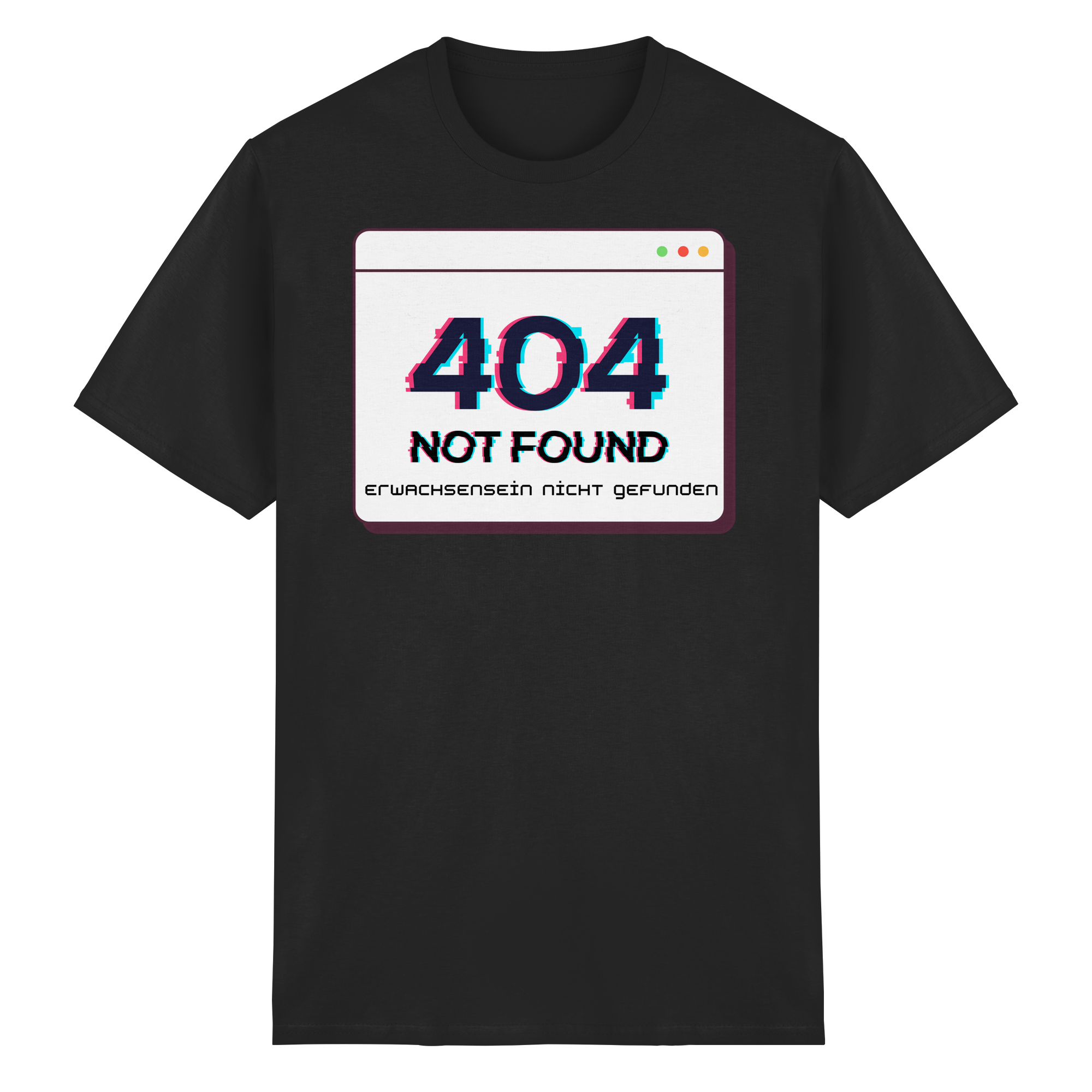 404 Not Found – Erwachsensein nicht gefunden - Heavy Cotton T-Shirt