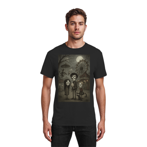 Der Mitternachtsjahrmarkt - Heavy Cotton T-Shirt