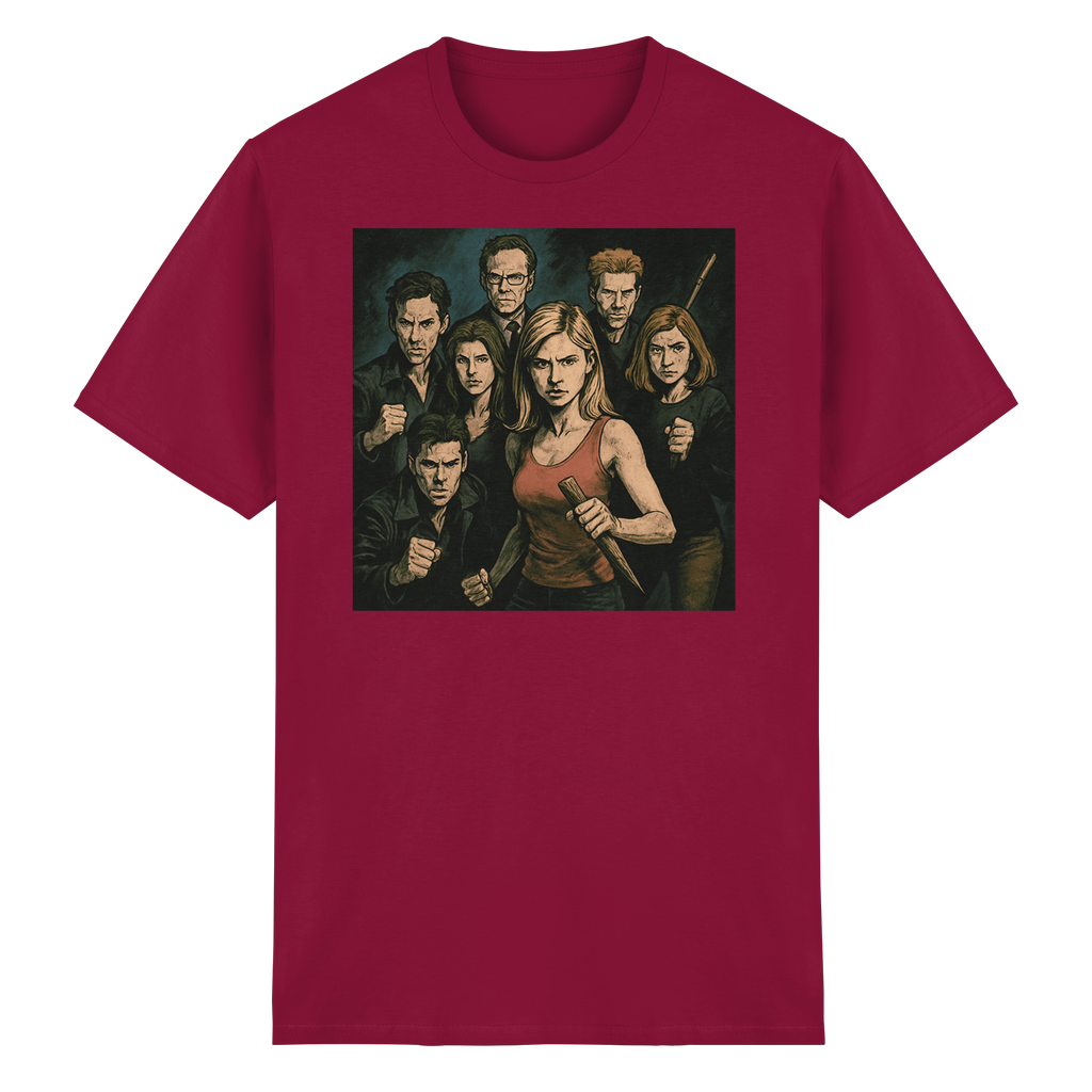 Gemeinsam gegen die Dunkelheit - Heavy Cotton T-Shirt