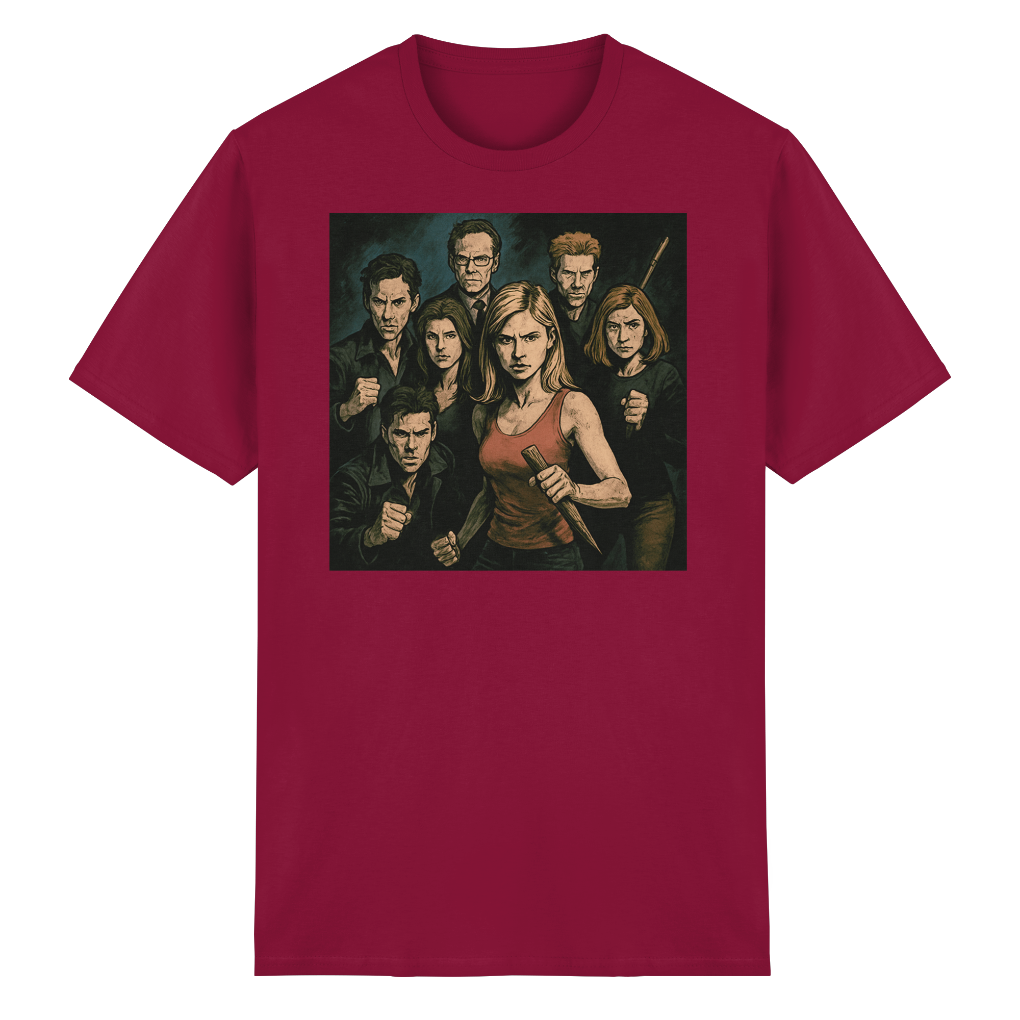Gemeinsam gegen die Dunkelheit - Heavy Cotton T-Shirt