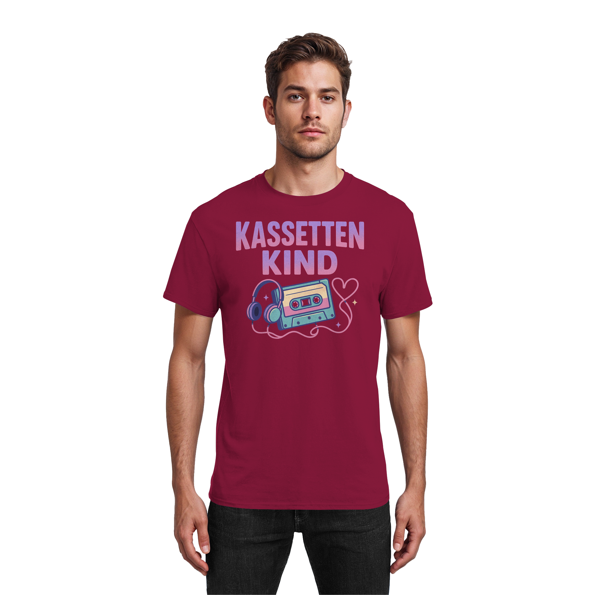 Kassettenkind-Nostalgie-Edition - Heavy Cotton T-Shirt