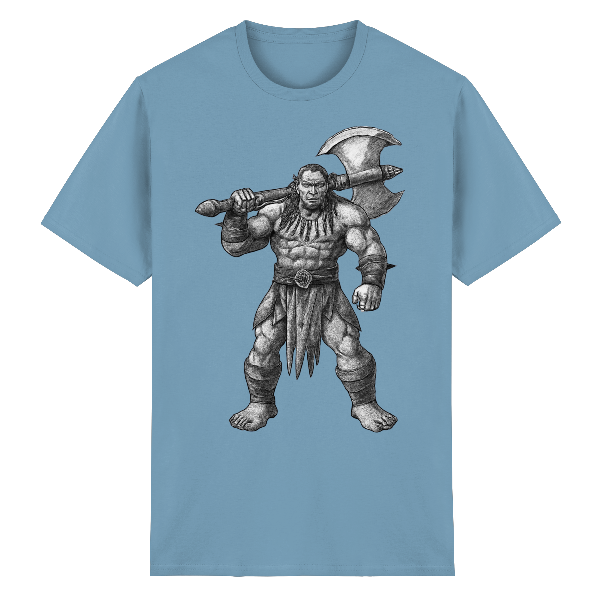 Barbarian's Resolve - Heavy Cotton T-Shirt