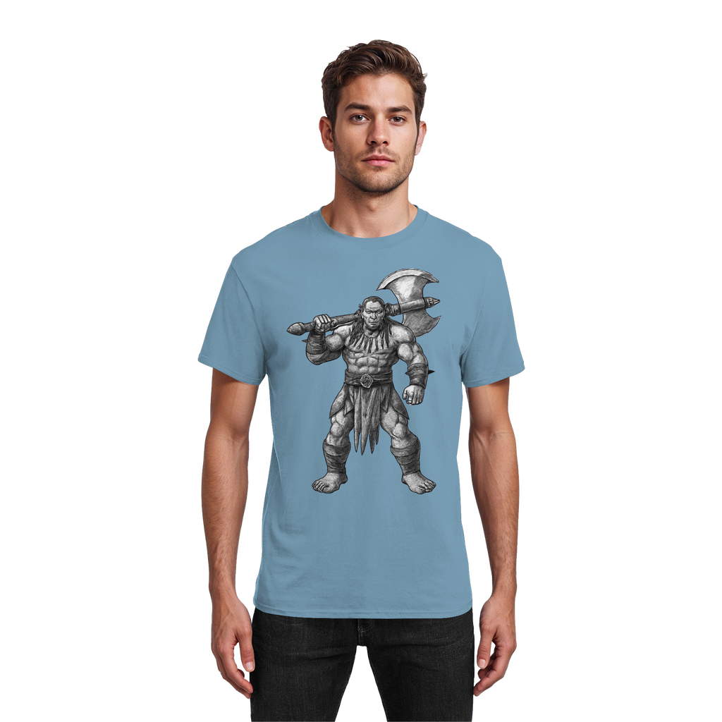 Barbarian's Resolve - Heavy Cotton T-Shirt
