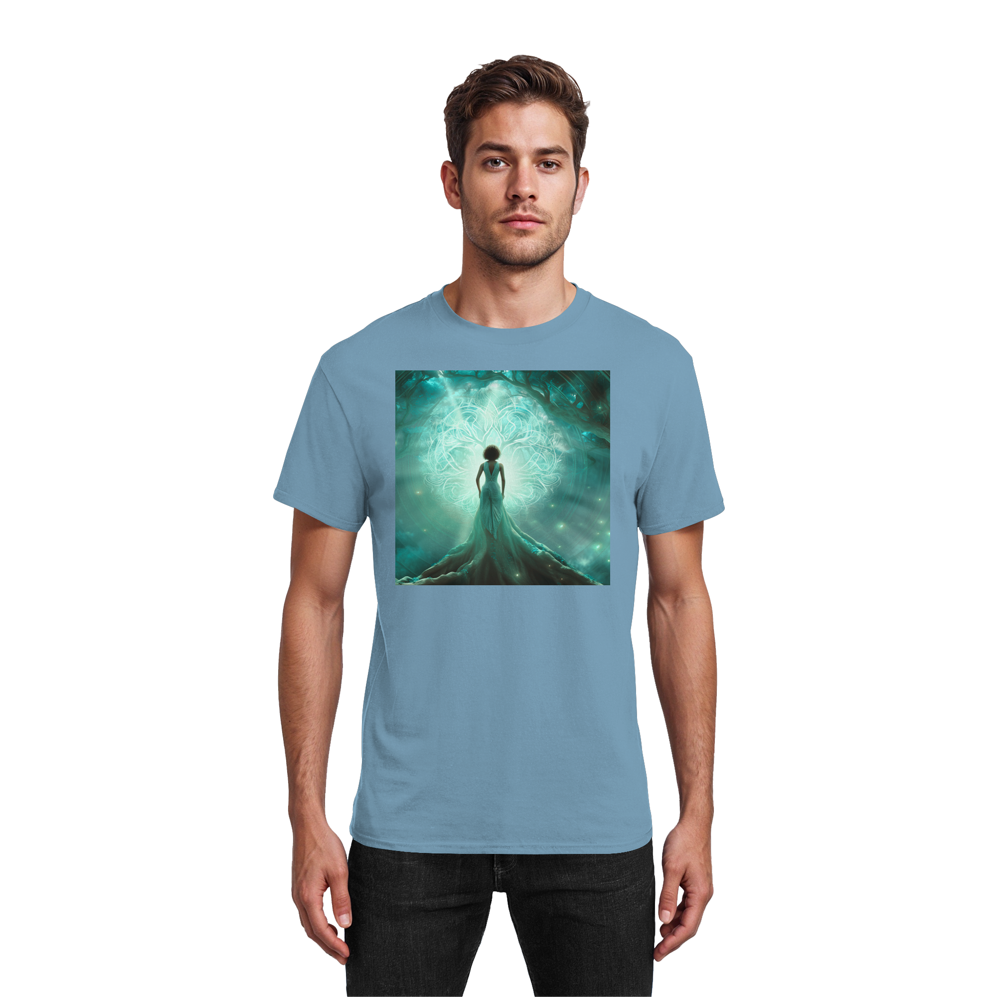 Mystische Frau - Heavy Cotton T-Shirt