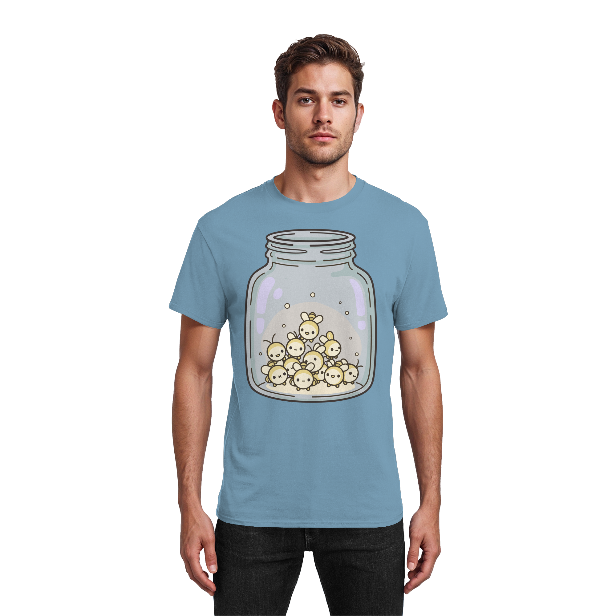 Gläserne Sternensammler - Heavy Cotton T-Shirt