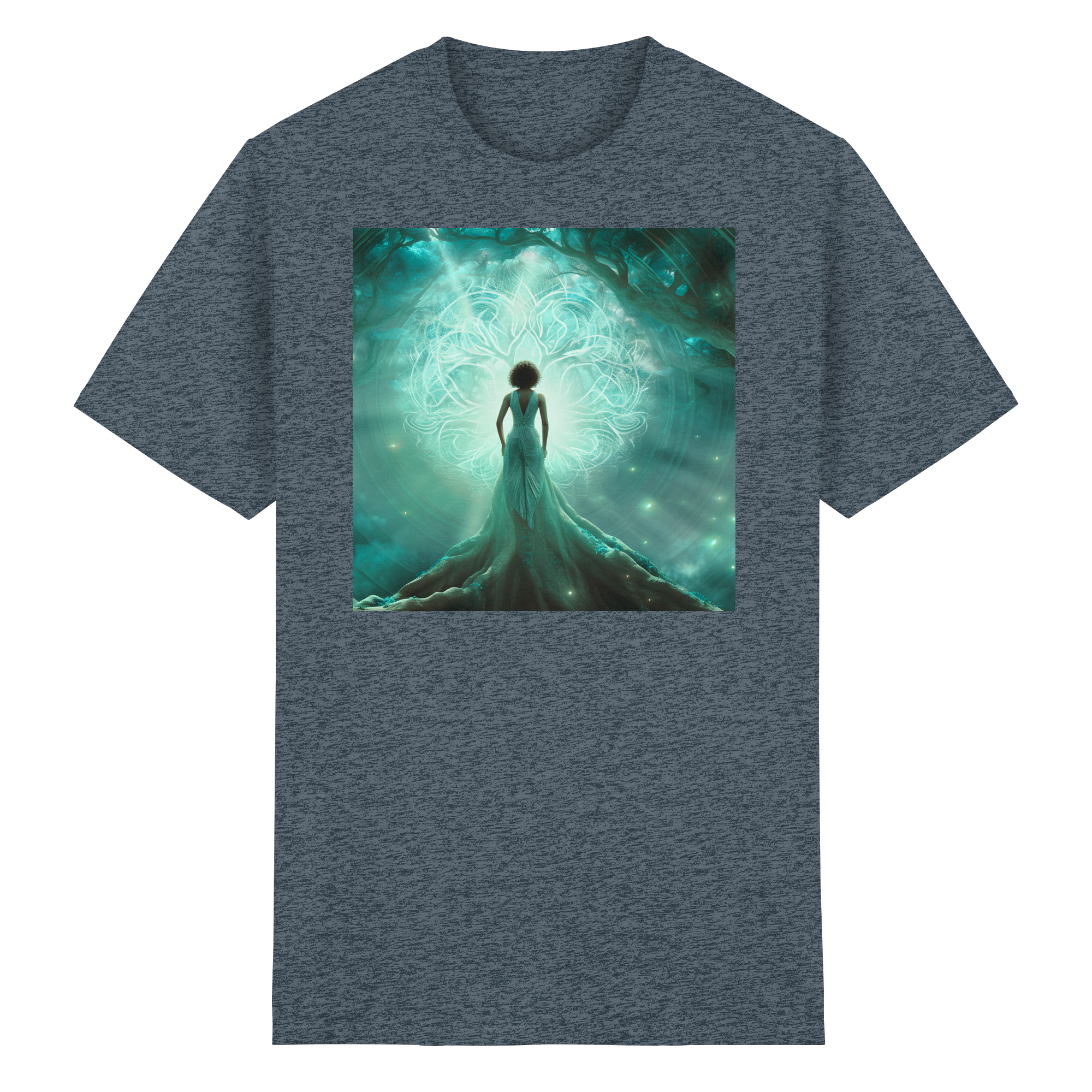 Mystische Frau - Heavy Cotton T-Shirt