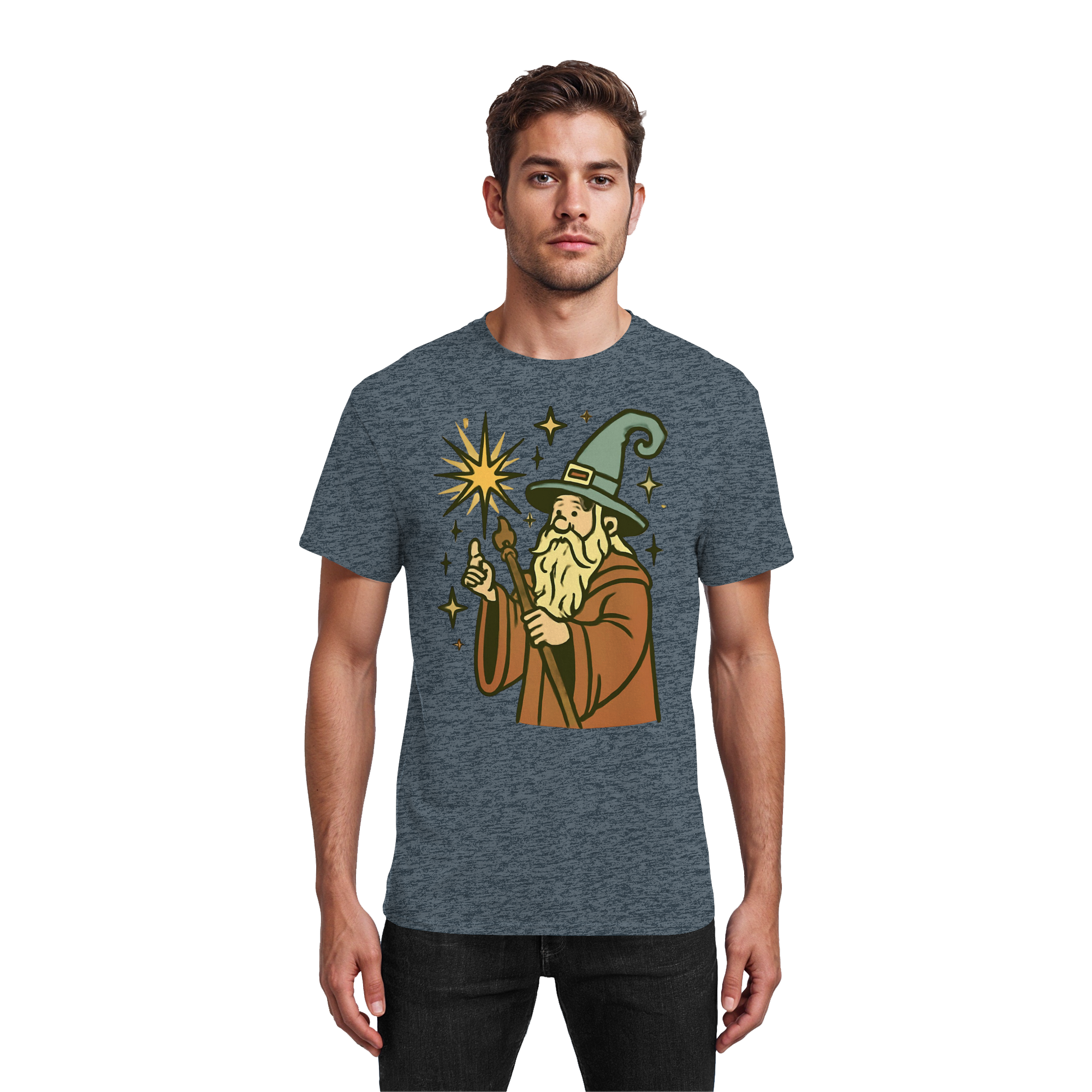 Der alte Zaubermeister - Heavy Cotton T-Shirt
