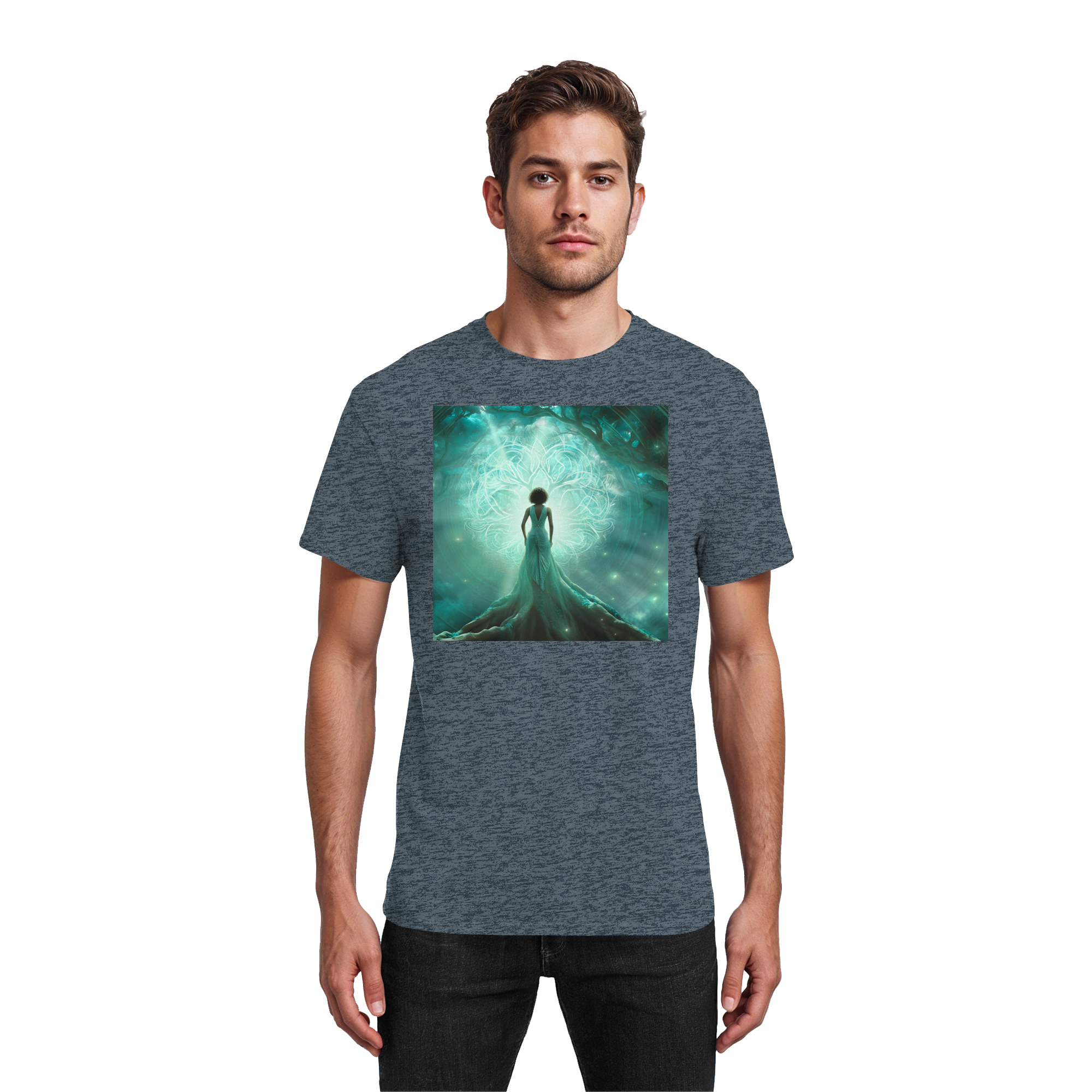 Mystische Frau - Heavy Cotton T-Shirt