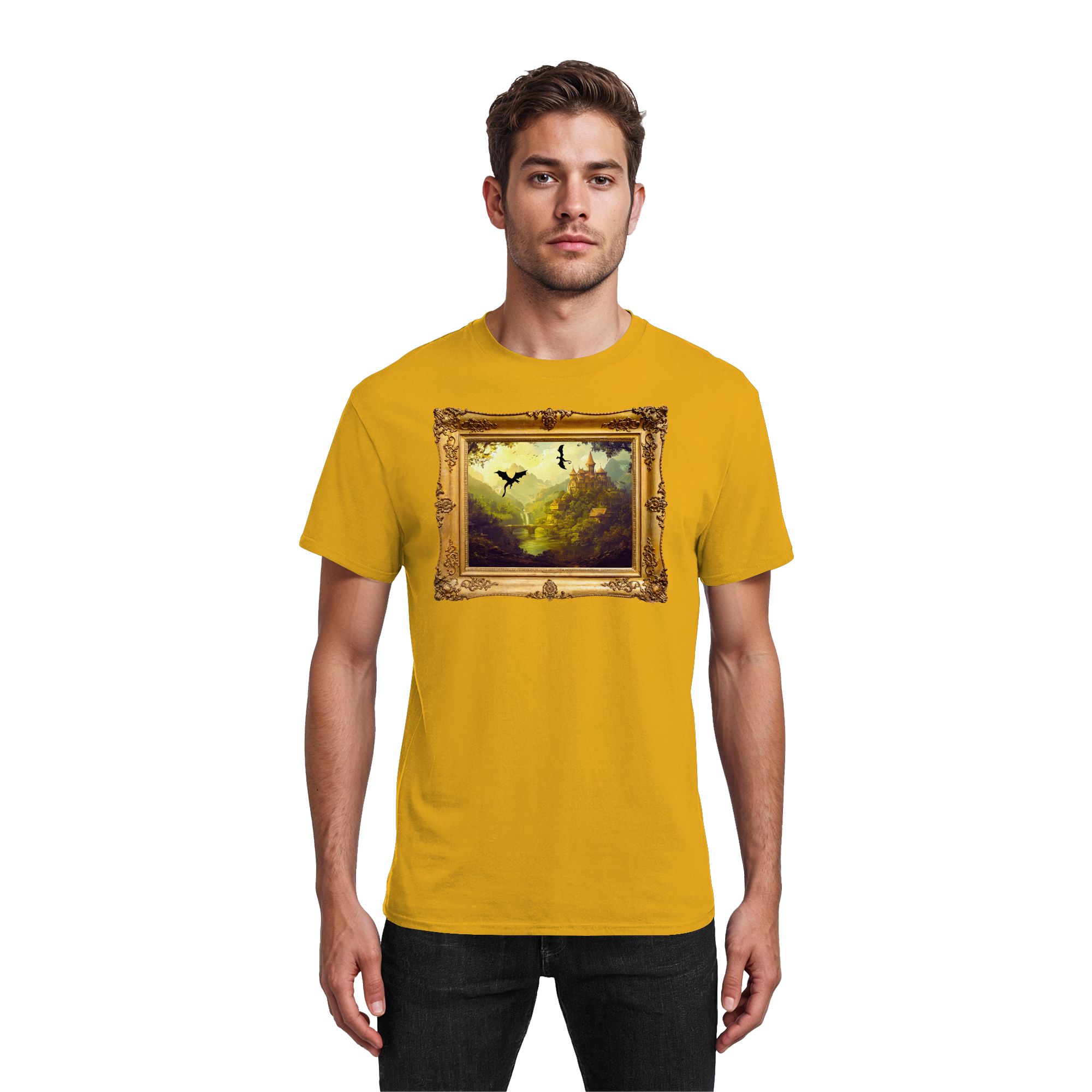 Jenseits des Rahmens - Heavy Cotton T-Shirt