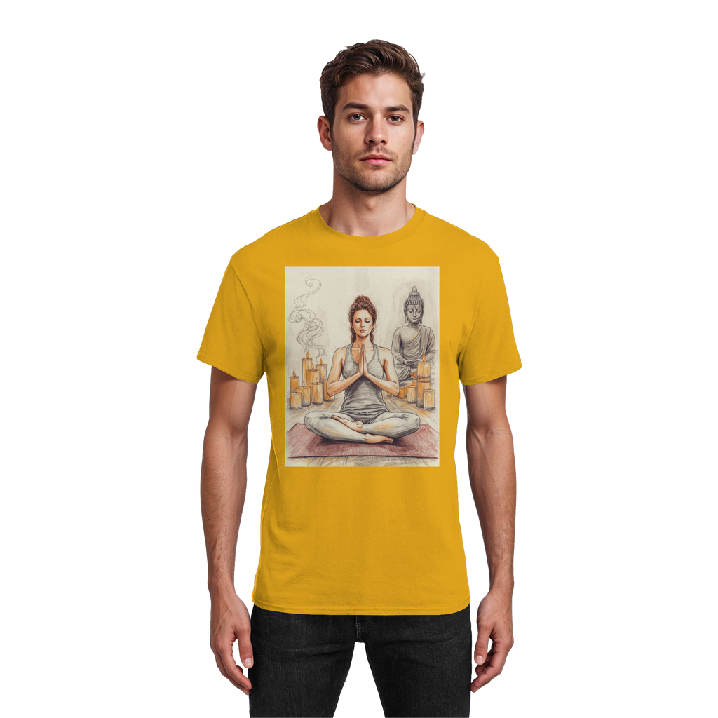 Breathe. Balance. Be. - Heavy Cotton T-Shirt