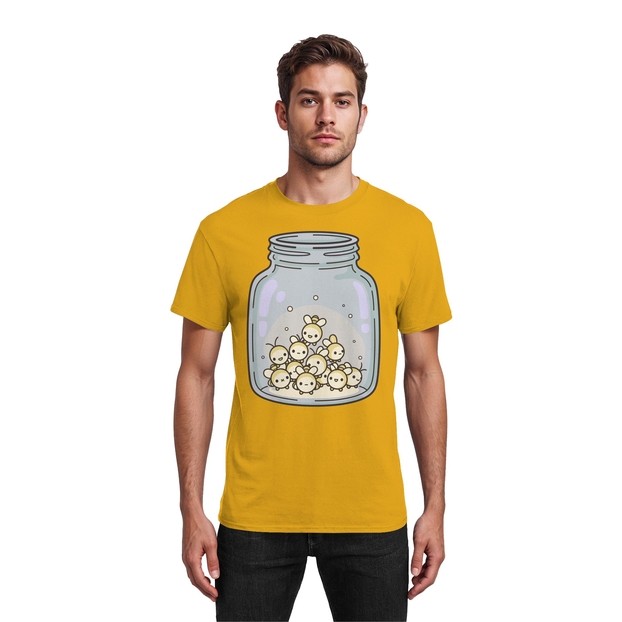 Gläserne Sternensammler - Heavy Cotton T-Shirt