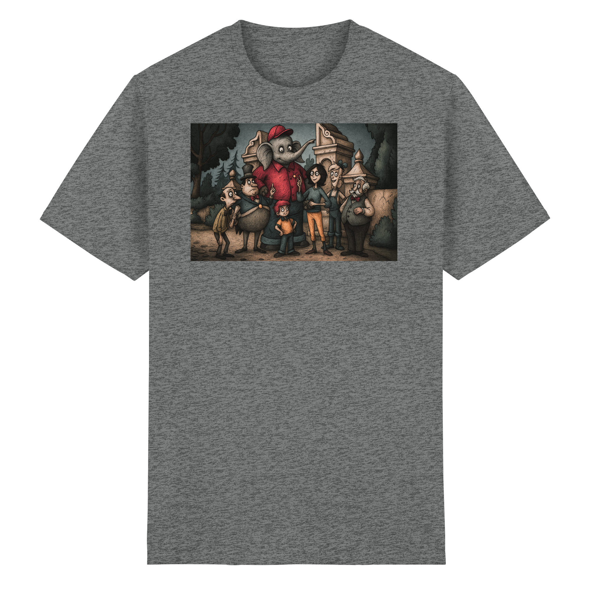 Kindheitshelden - Dark Edition - Heavy Cotton T-Shirt
