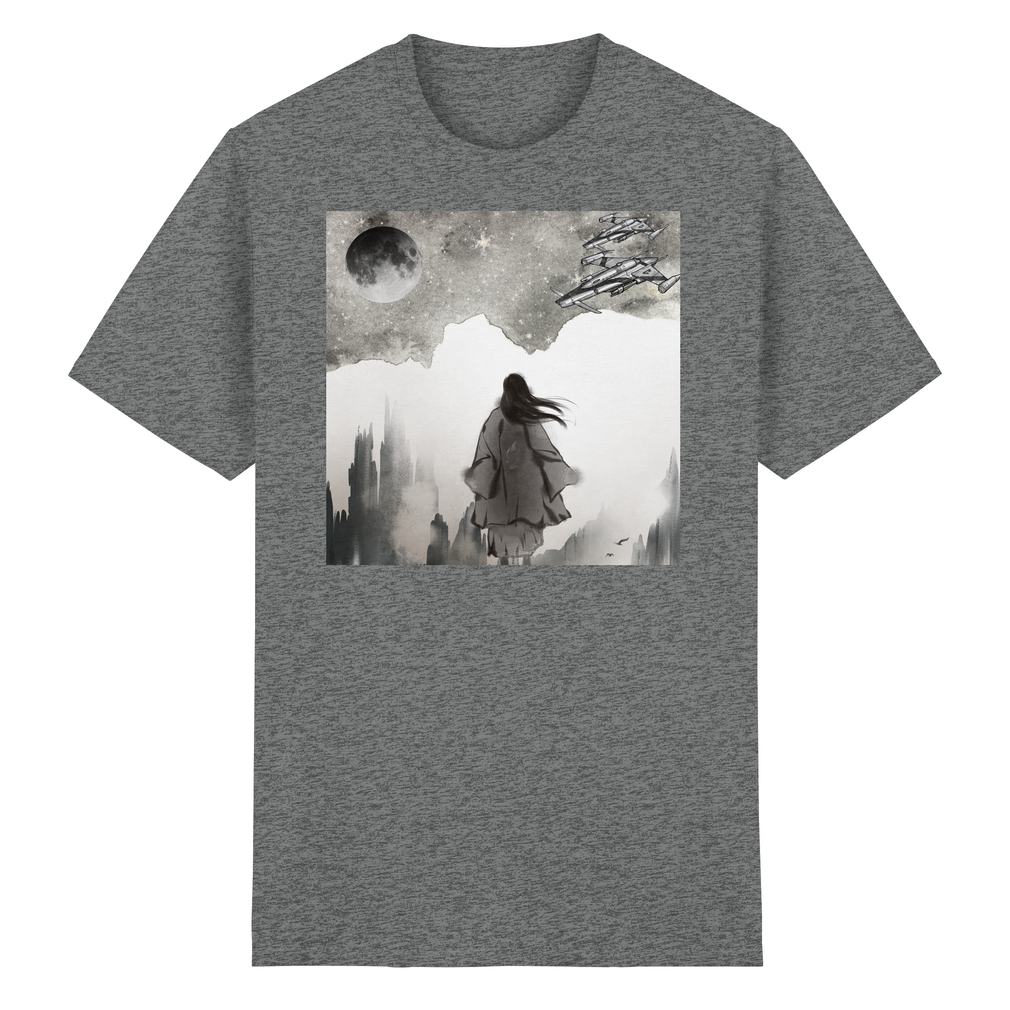 Zwischen den Sternen - Heavy Cotton T-Shirt