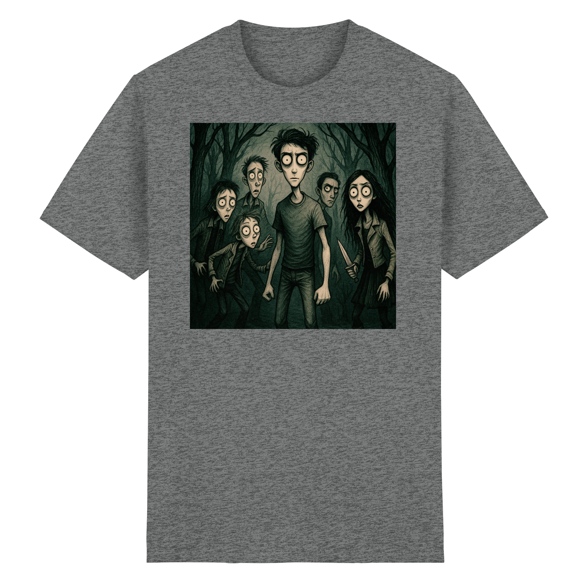 Wo die Schatten flüstern - Heavy Cotton T-Shirt