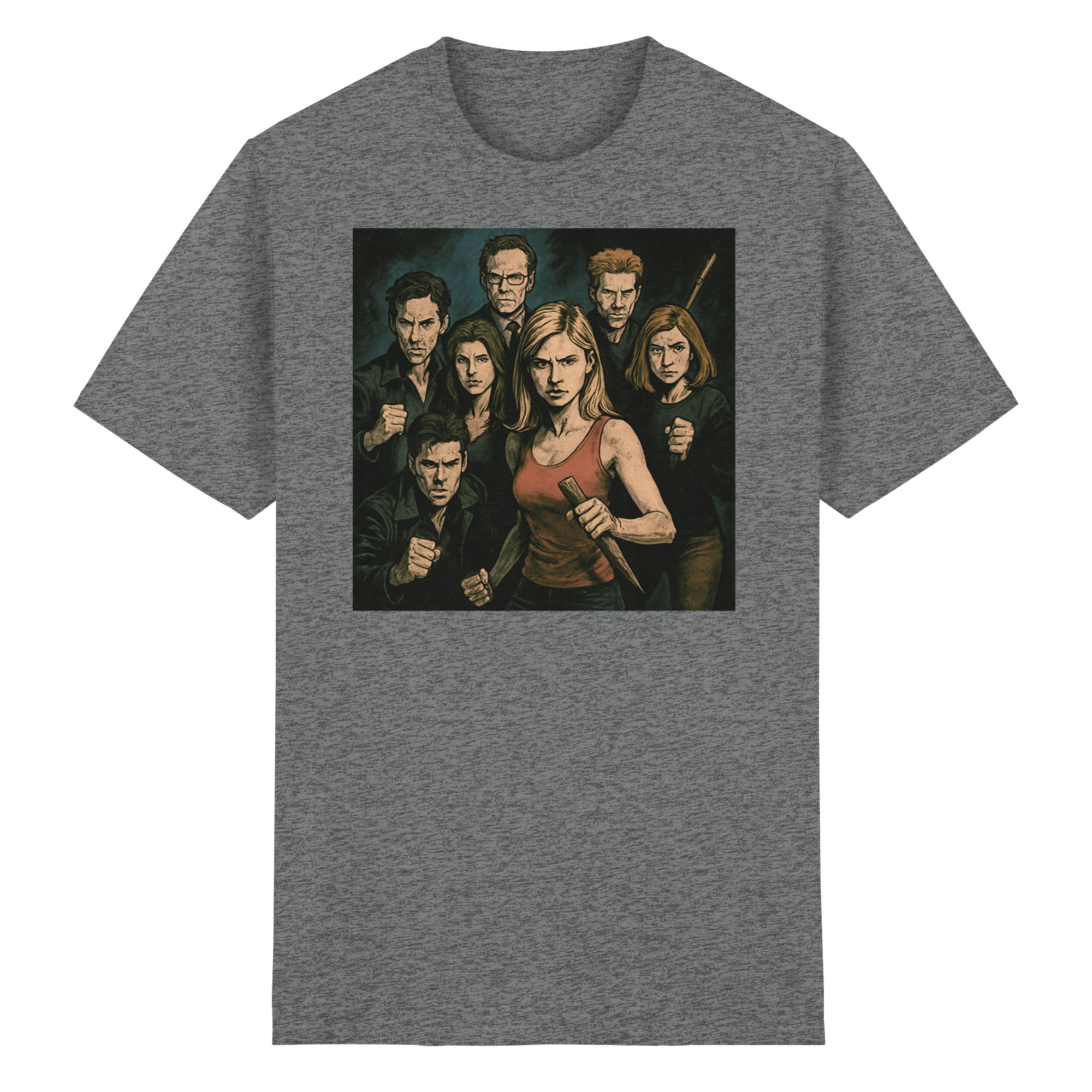 Gemeinsam gegen die Dunkelheit - Heavy Cotton T-Shirt