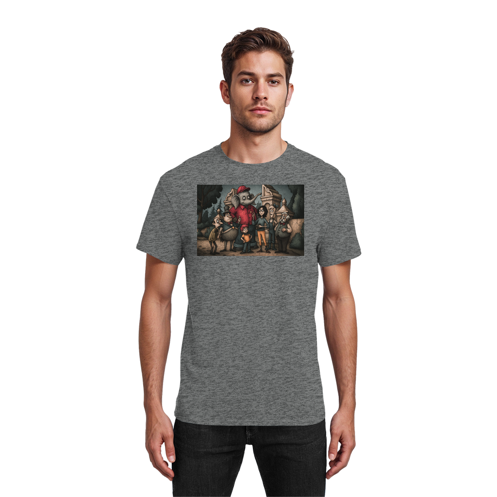Kindheitshelden - Dark Edition - Heavy Cotton T-Shirt