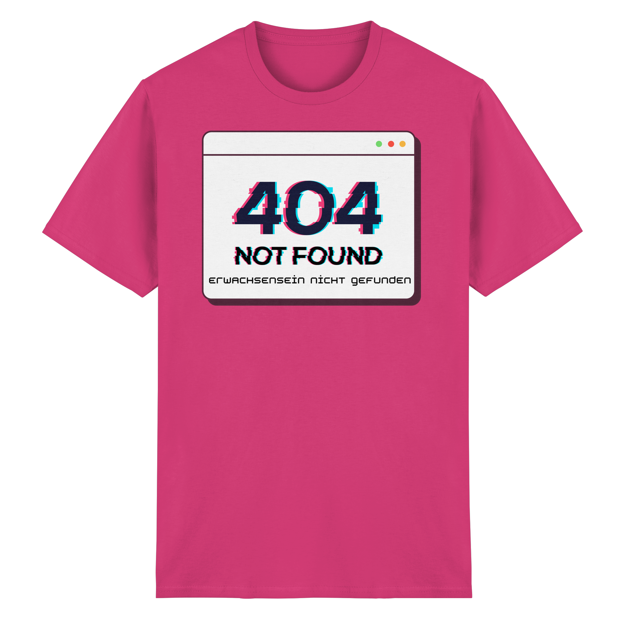 404 Not Found – Erwachsensein nicht gefunden - Heavy Cotton T-Shirt