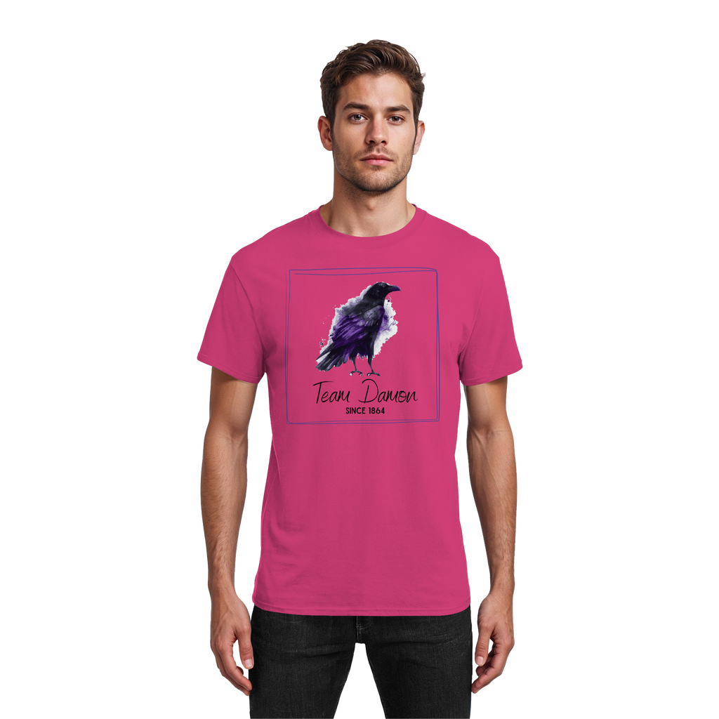 Schwarze Federn, dunkle Geheimnisse - Heavy Cotton T-Shirt