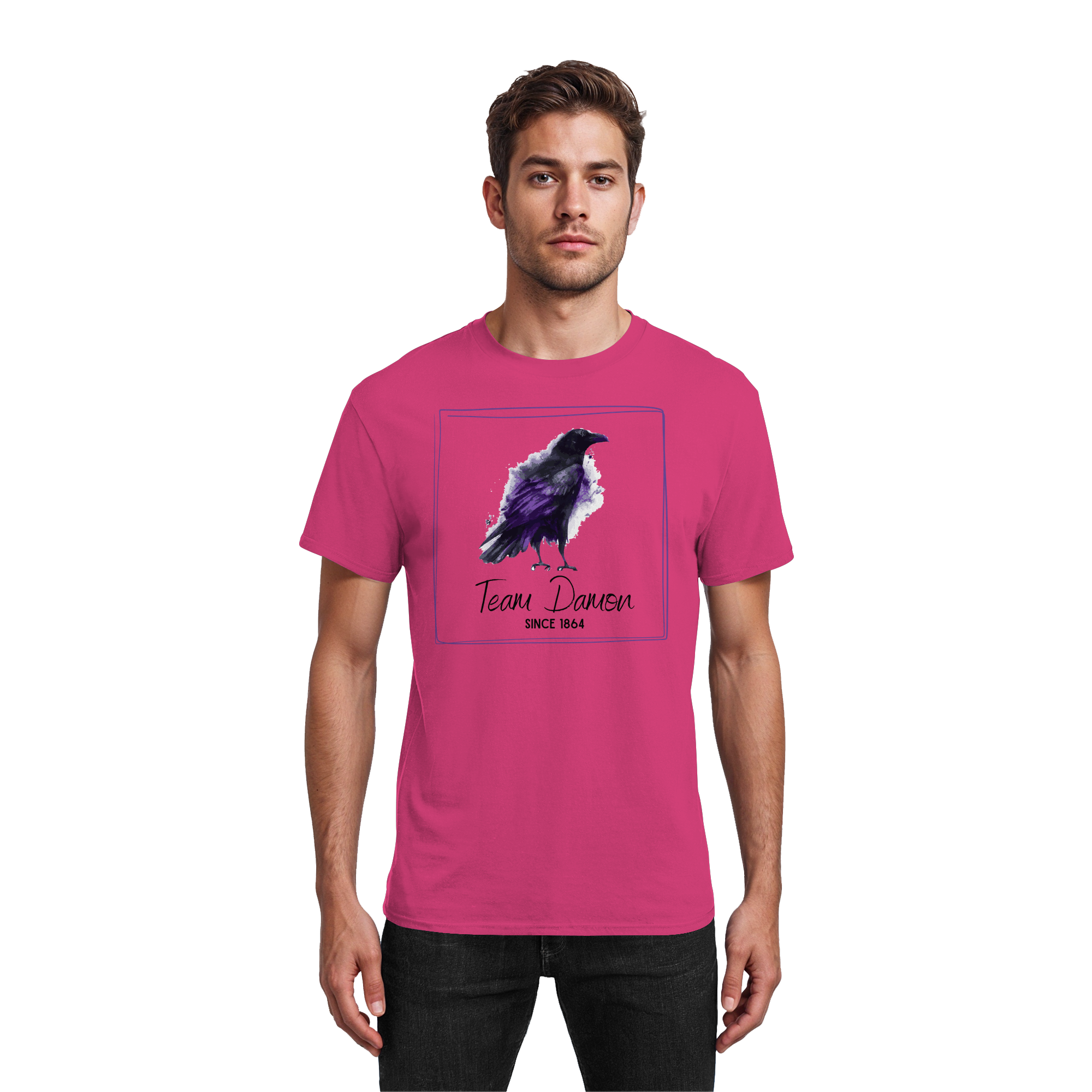 Schwarze Federn, dunkle Geheimnisse - Heavy Cotton T-Shirt