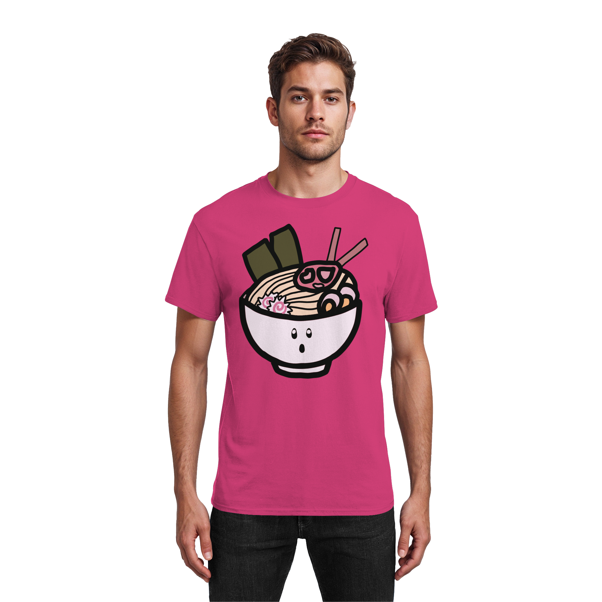 Ramen-tisch verliebt - Heavy Cotton T-Shirt