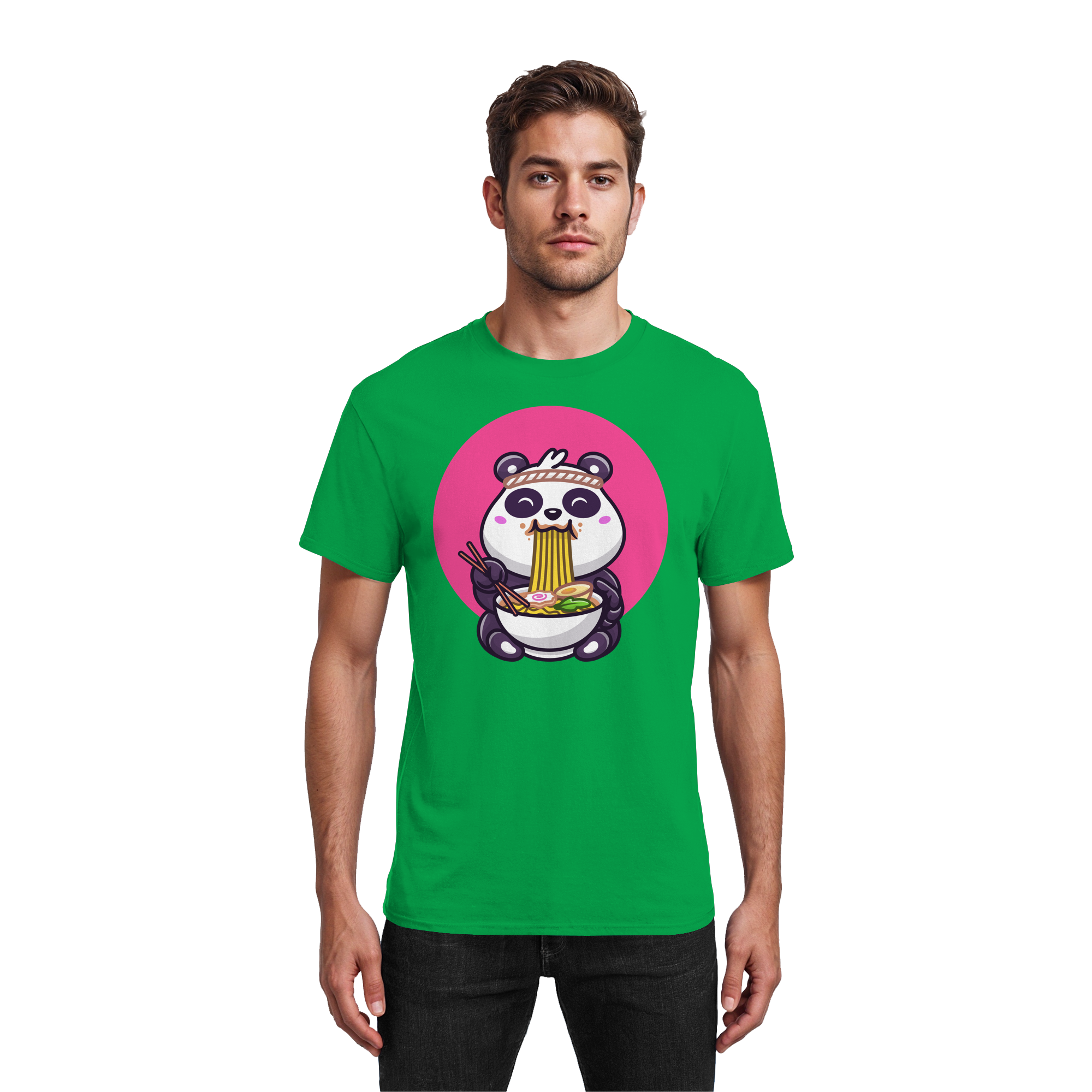 Nudelglück - Heavy Cotton T-Shirt